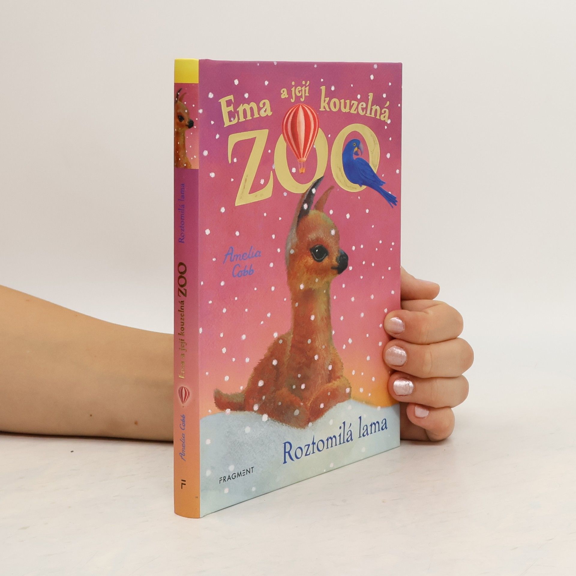 Cobb, Amelia Ema a její kouzelná zoo. Roztomilá lama