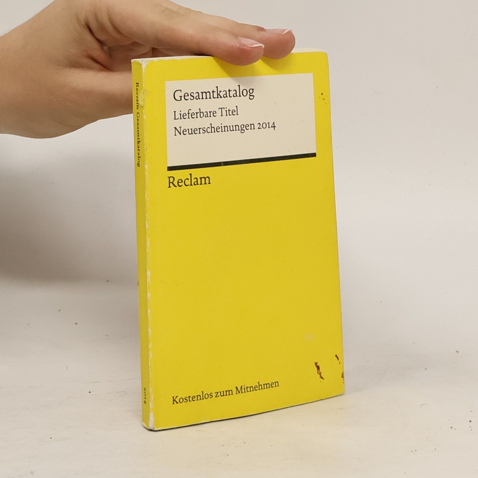 Collectif d'auteurs Gesamtkatalog. Alle lieferbaren Titel. Neuerscheinungen 2014