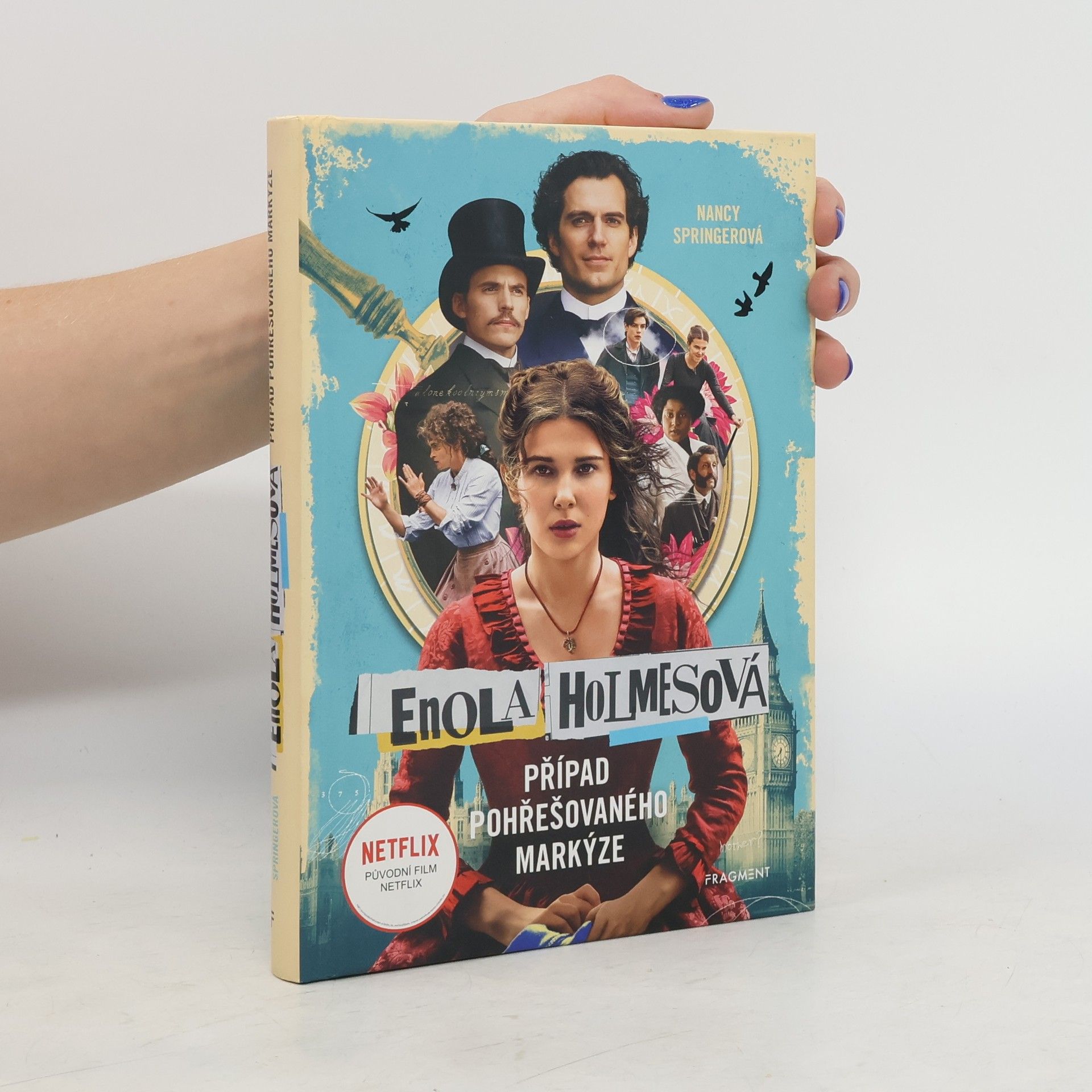 Nancy Springer Enola Holmesová. Případ pohřešovaného markýze