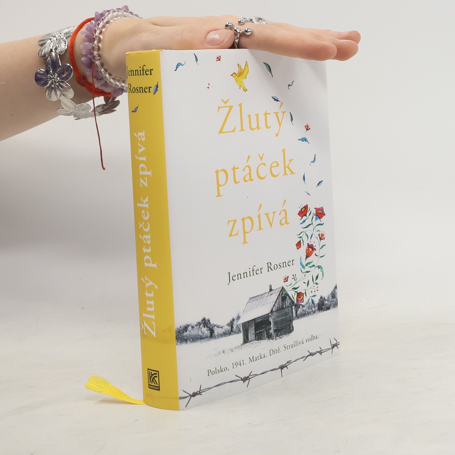 Žlutý ptáček zpívá