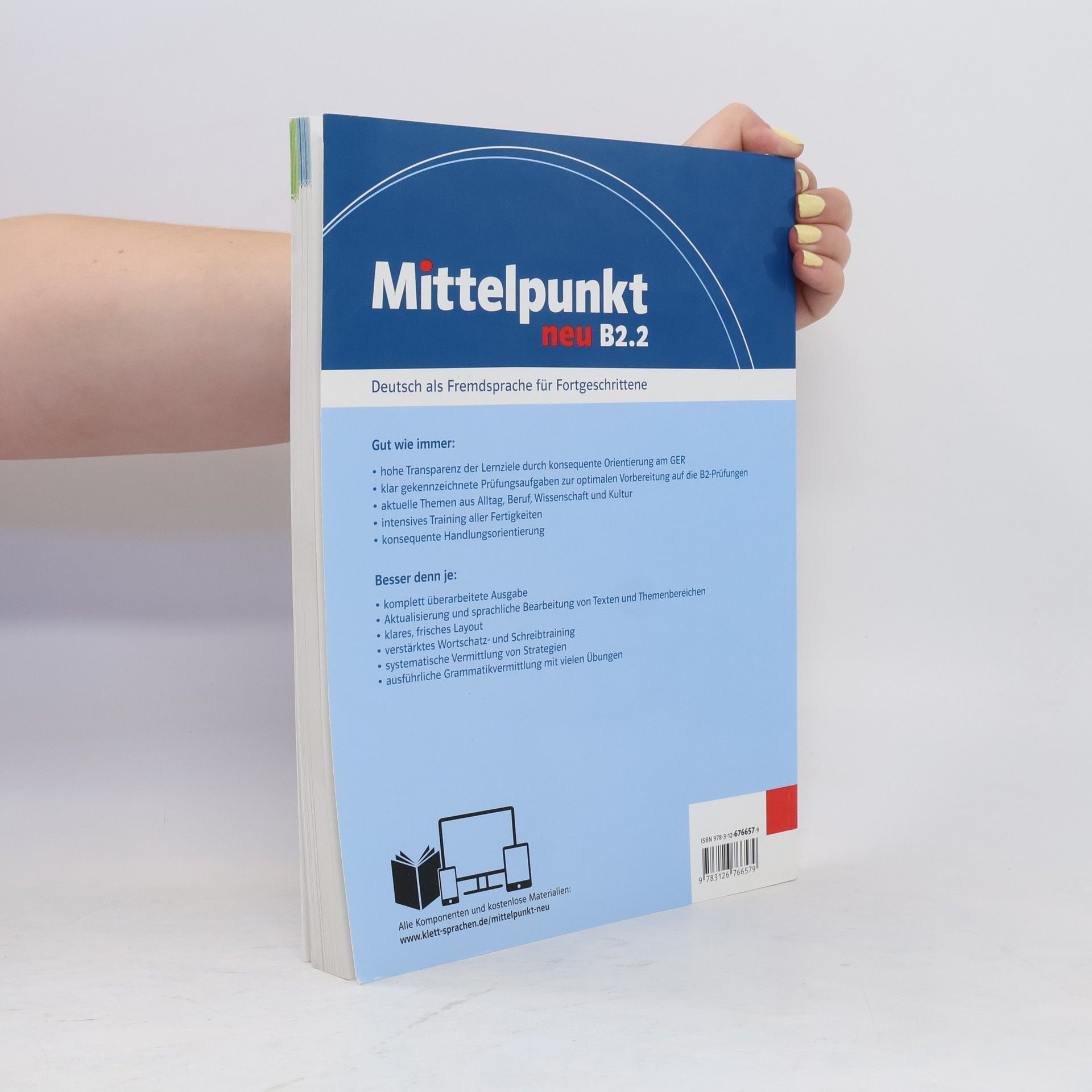 Autorenkollektiv Mittelpunkt neu B2.2 : Lehr- und Arbeitsbuch mit Audio CD