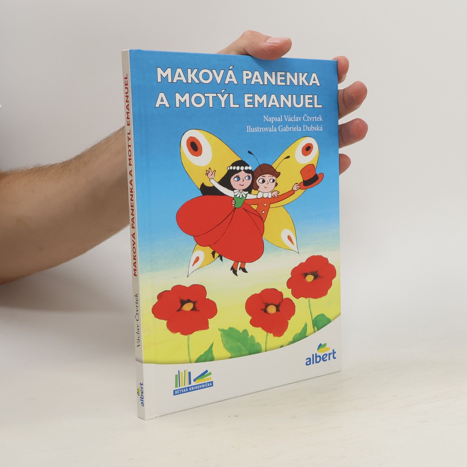 Maková panenka a motýl Emanuel