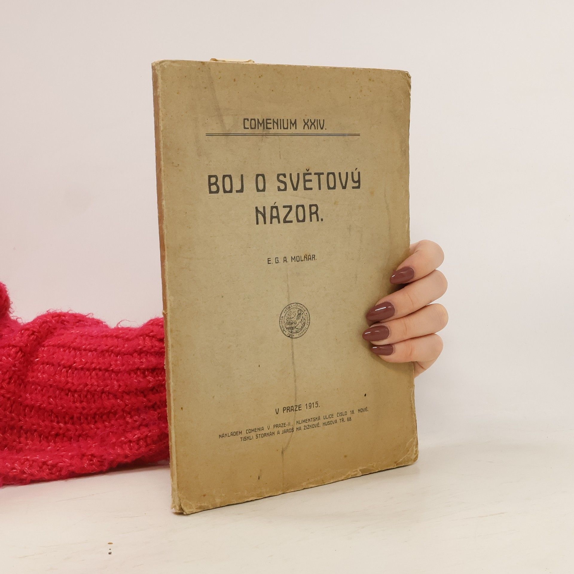 Edvard G. A. Molnár Boj o světový názor