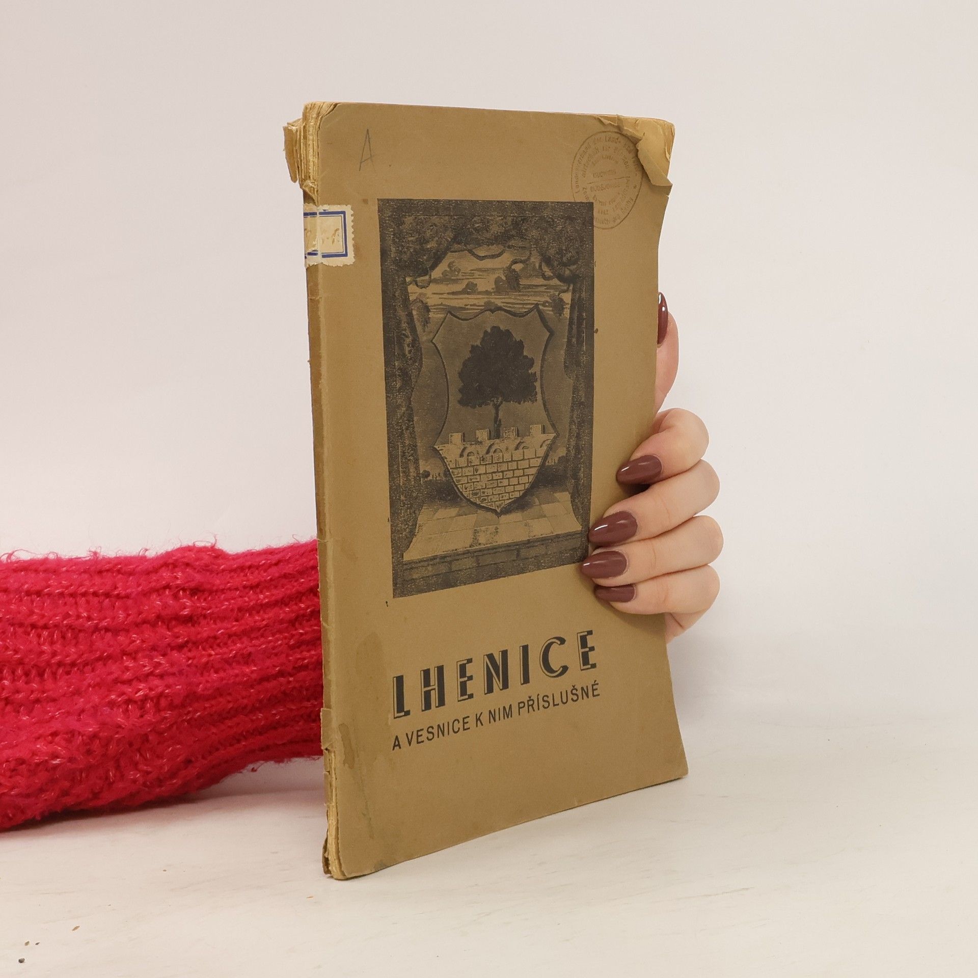 Marie Kindlmanová Lhenice a vesnice k nim příslušné