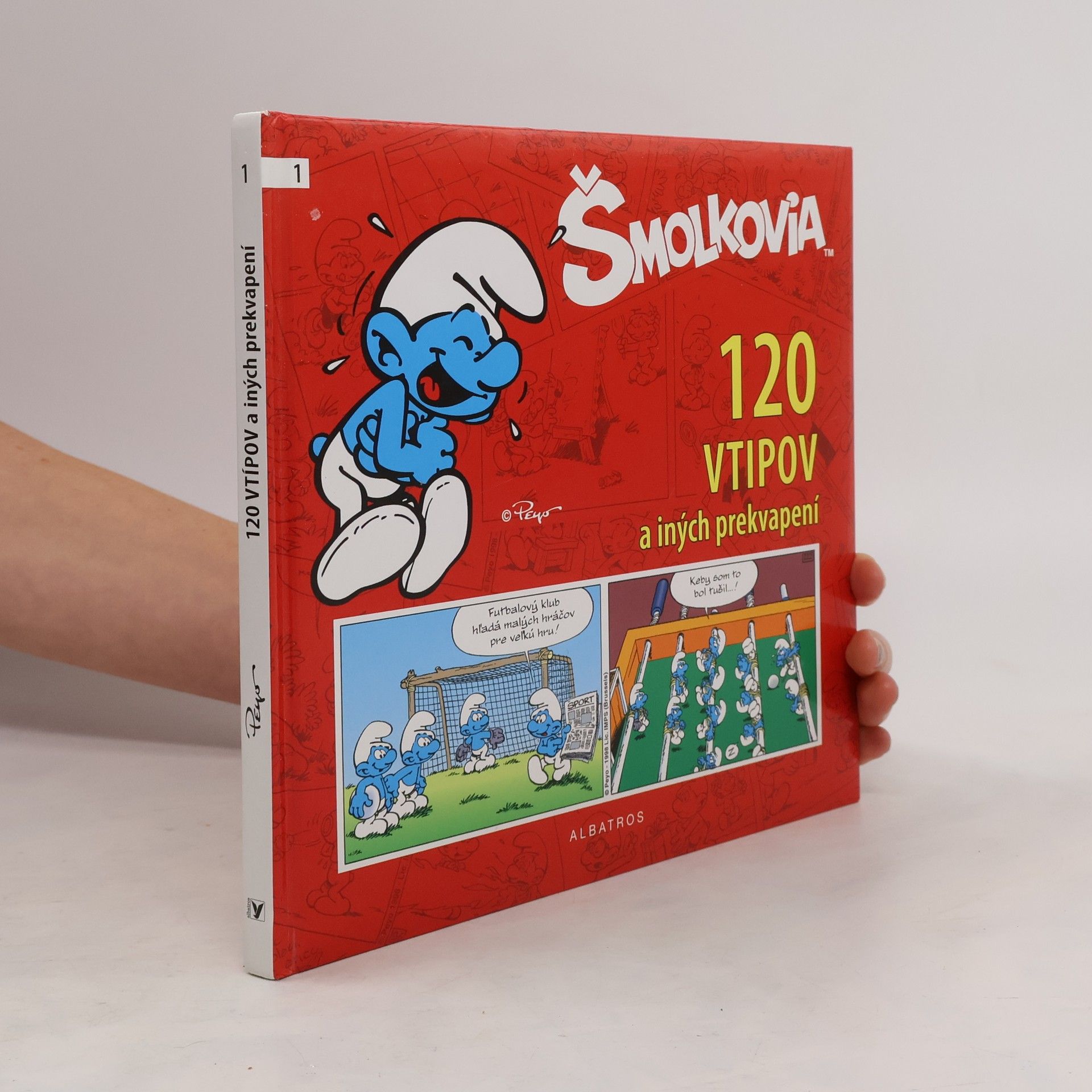 Autorenkollektiv Šmoulkovia: 120 vtipov a iných prekvapení