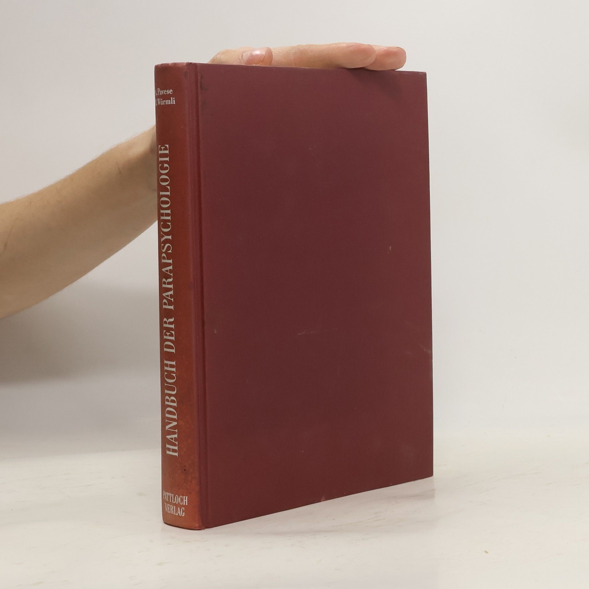 Armando Pavese Handbuch der Parapsychologie