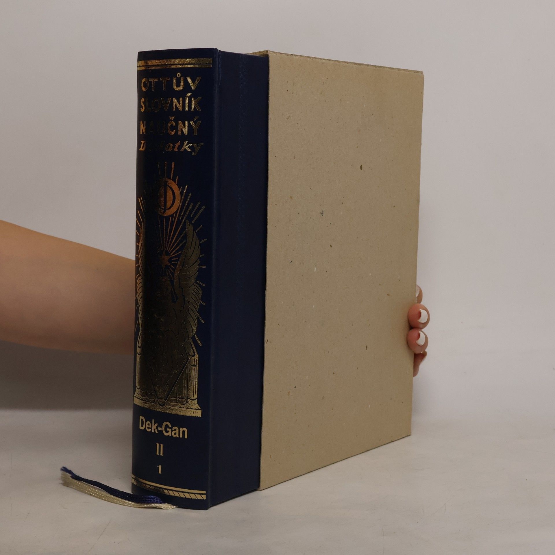 Ottův slovník naučný datky II/1. Dek-Gan