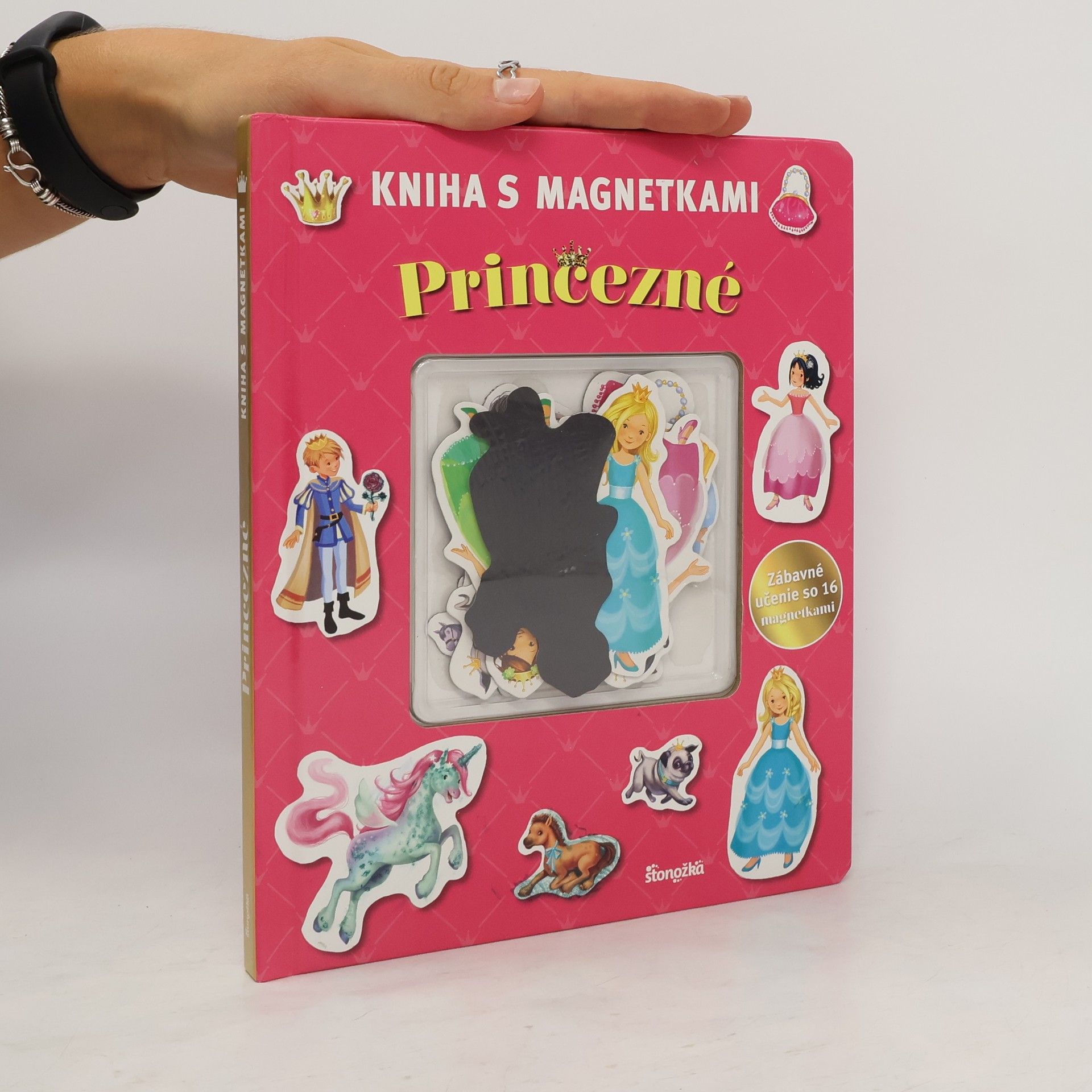 Kolektív autorov Kniha s magnetkami: Princezné