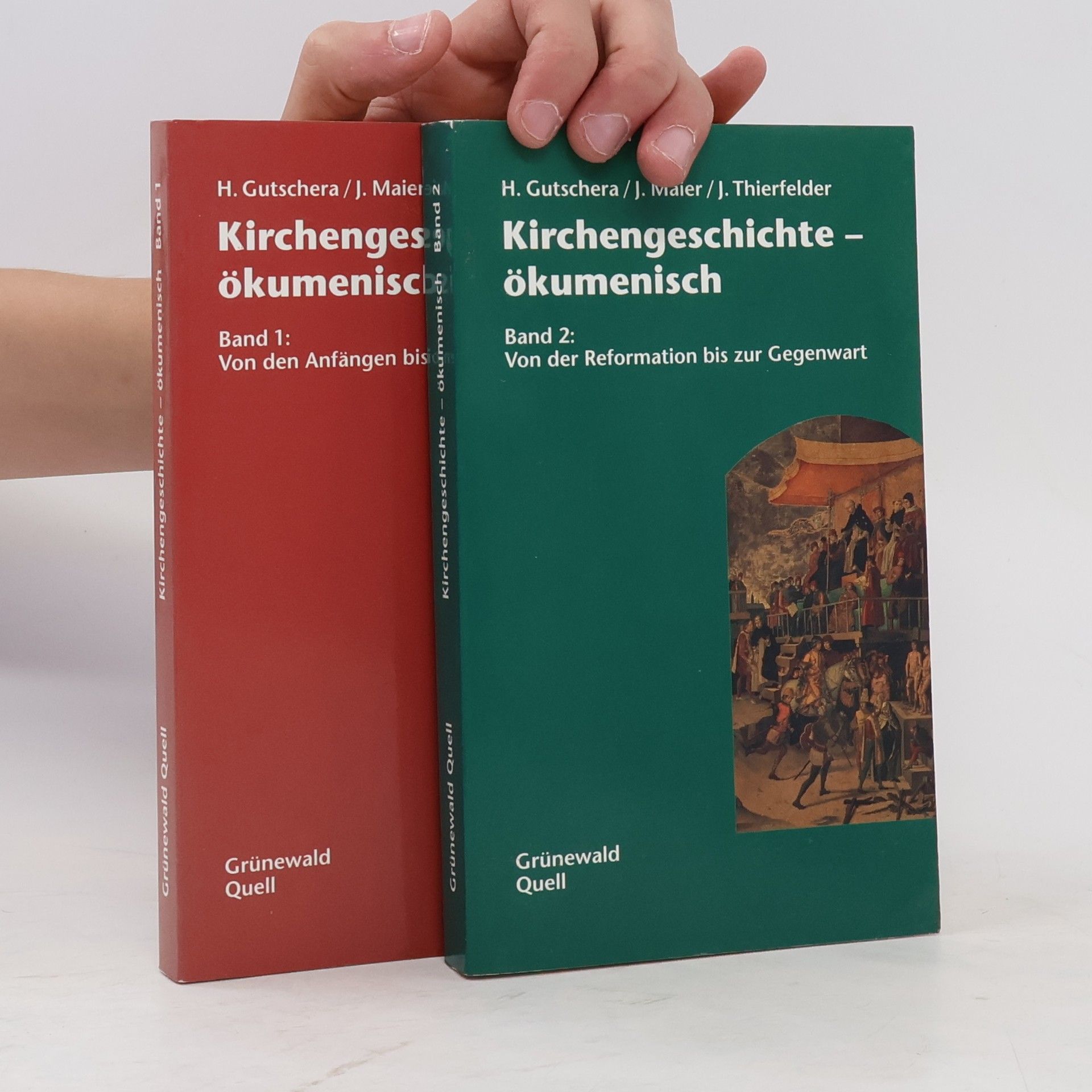 H. Gutschera Kirchengeschichte ökumenisch Band 1 & 2