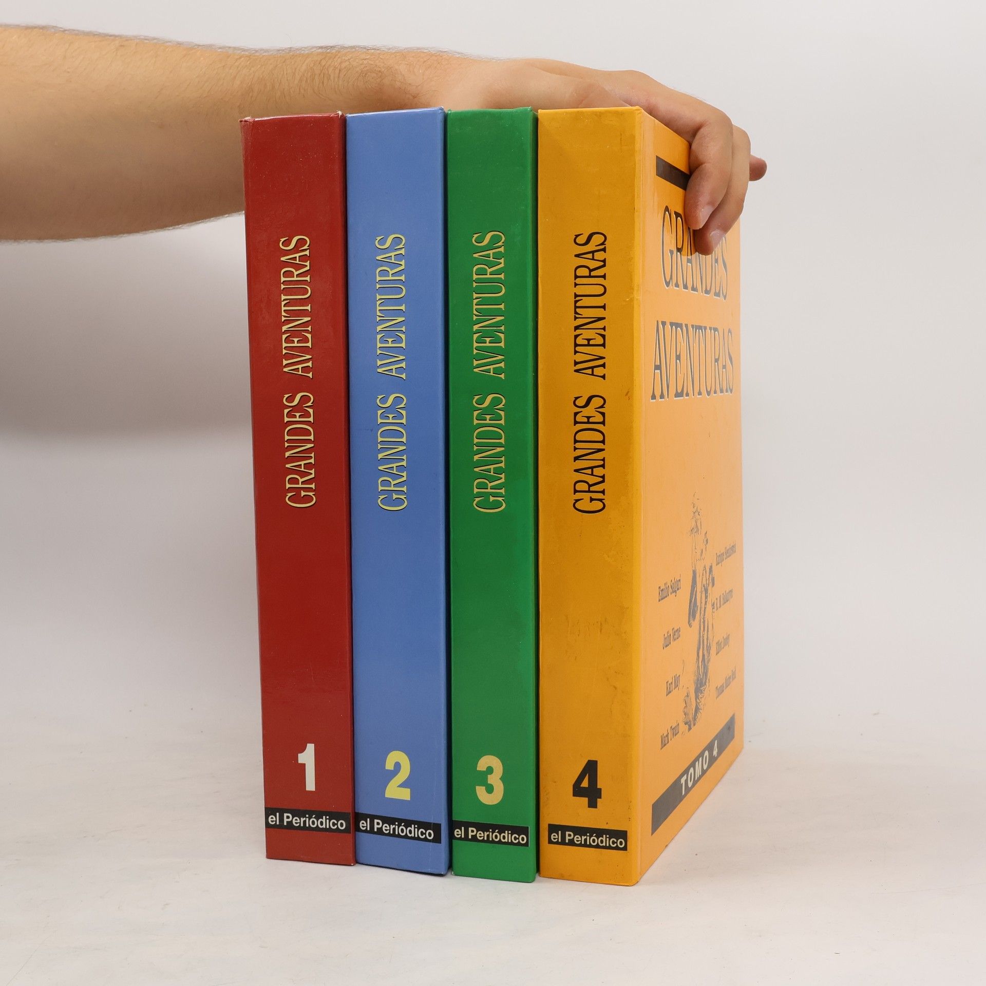 Autores varios Grandes aventuras 1-4