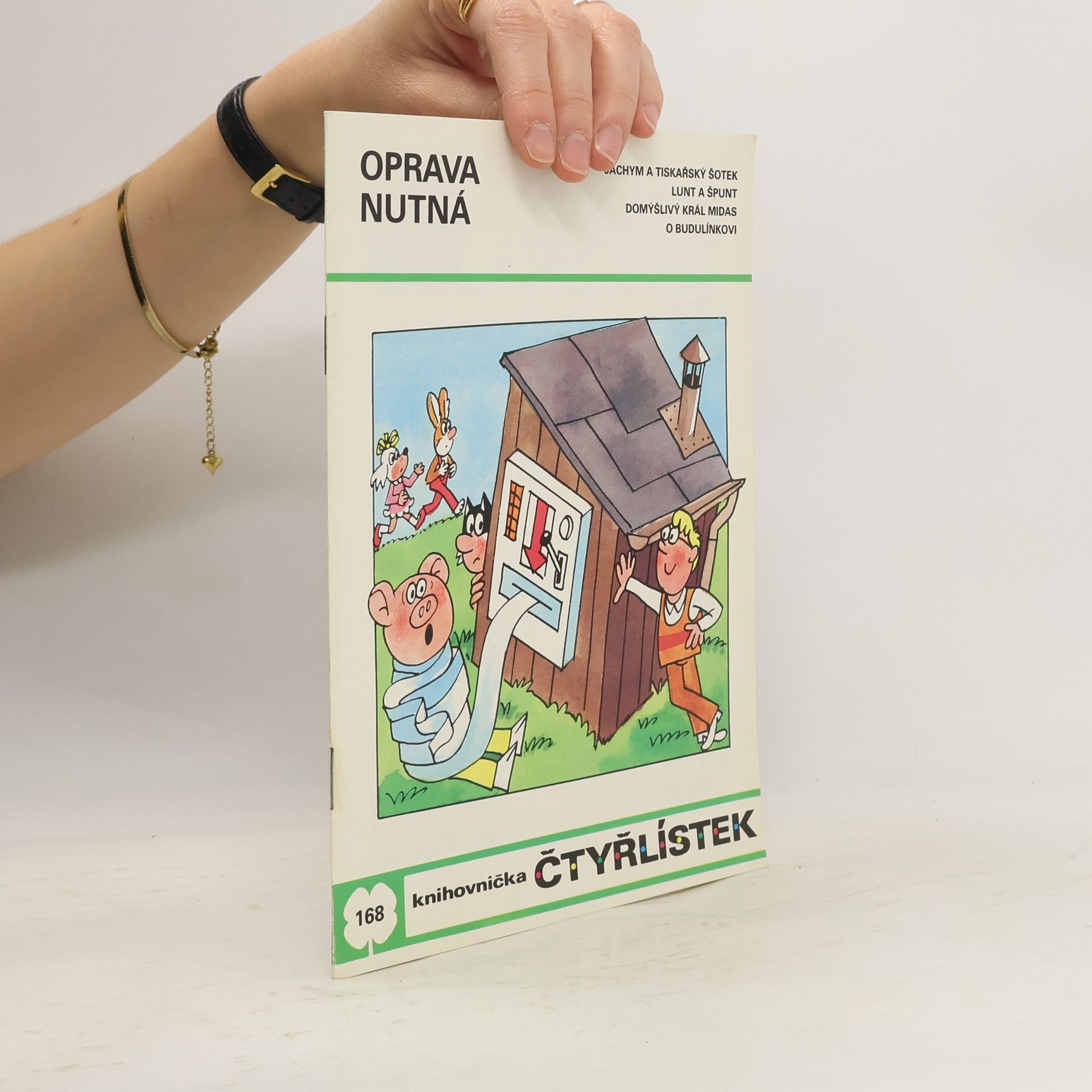 Ljuba Štíplová Čtyřlístek 168. Oprava nutná