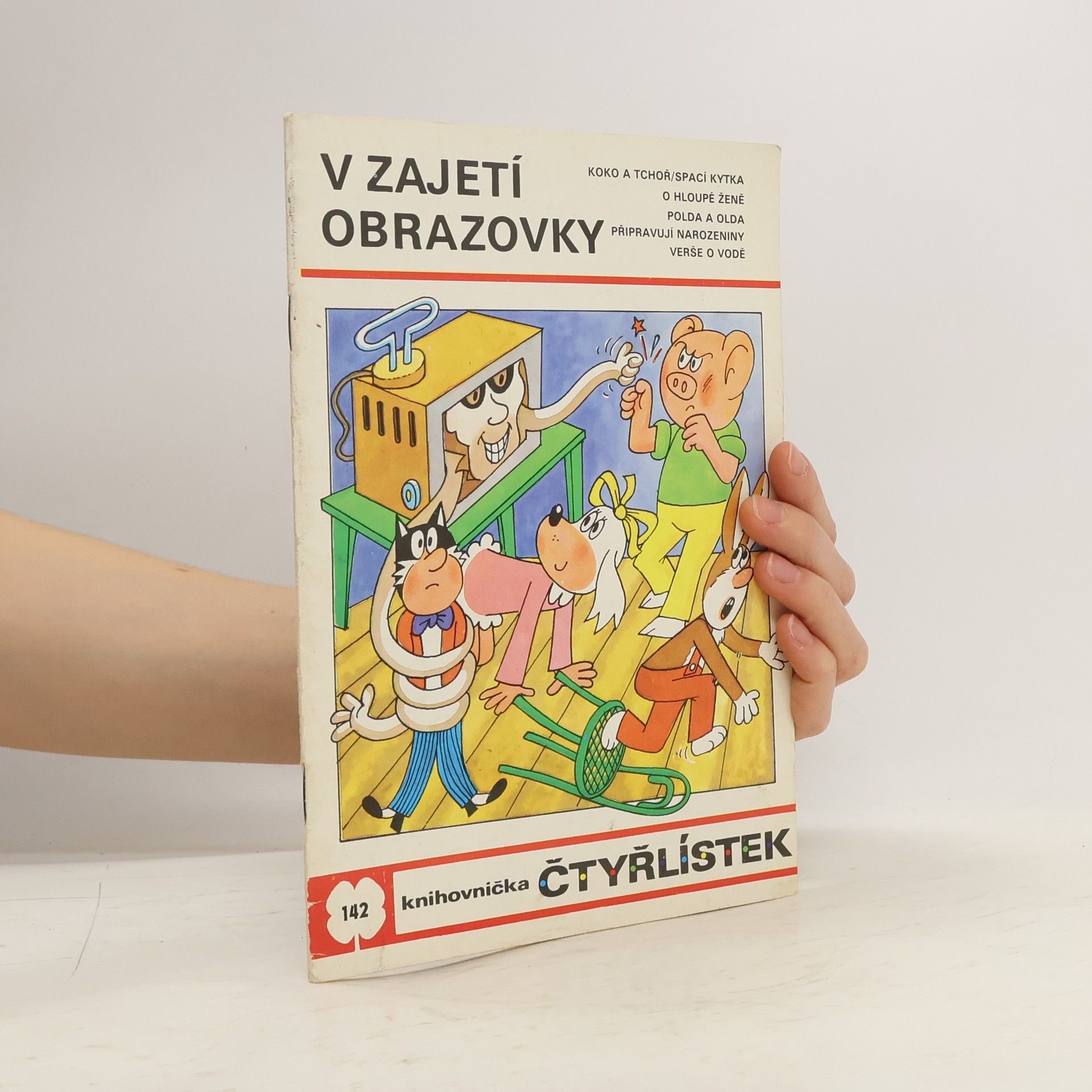 Autorenkollektiv Čtyřlístek 142. V zajetí obrazovky