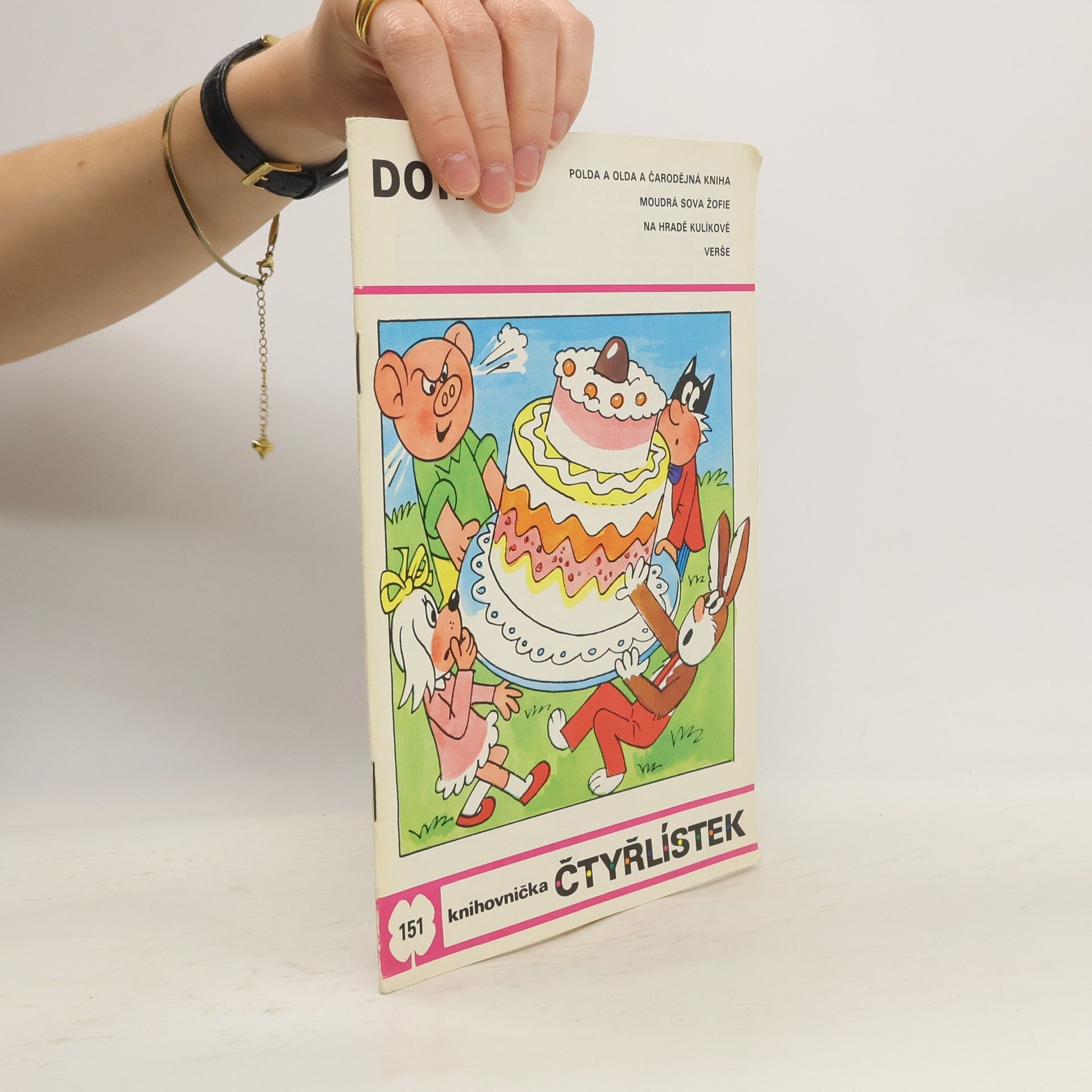 Jaroslav Němeček Čtyřlístek 151. Dort