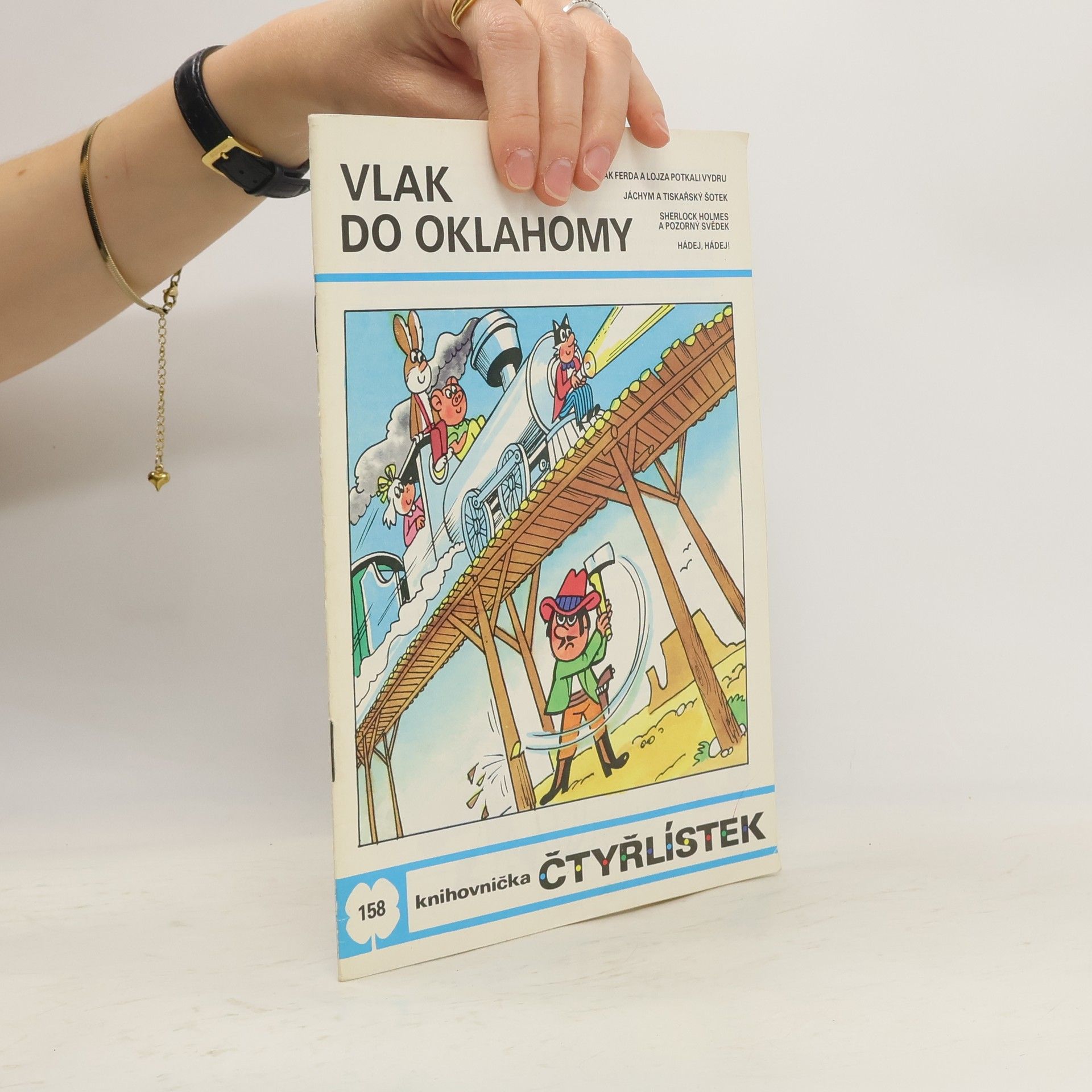 Jaroslav Němeček Čtyřlístek 158. Vlak do Oklahomy