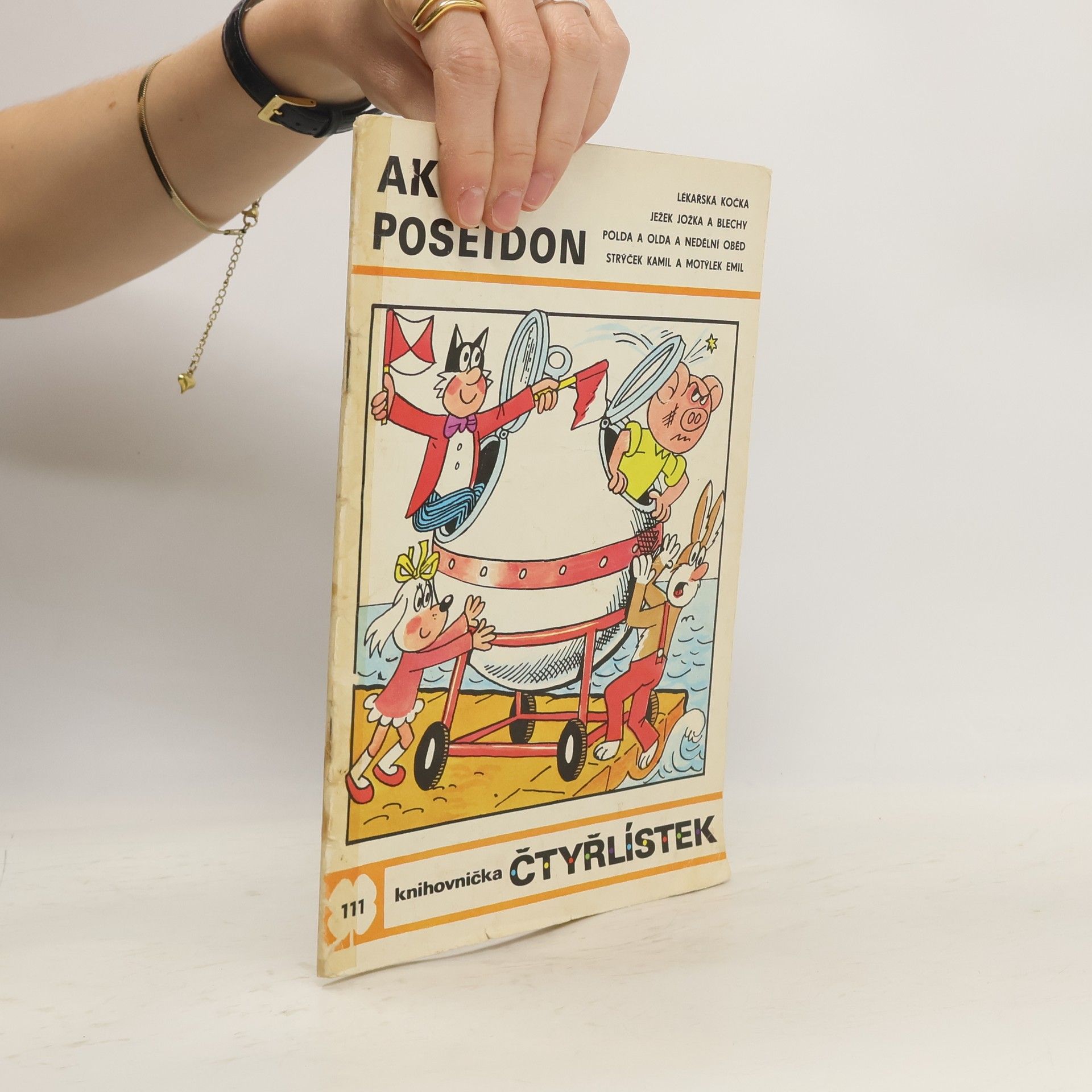 Jaroslav Němeček Čtyřlístek 111. Akce Poseidon