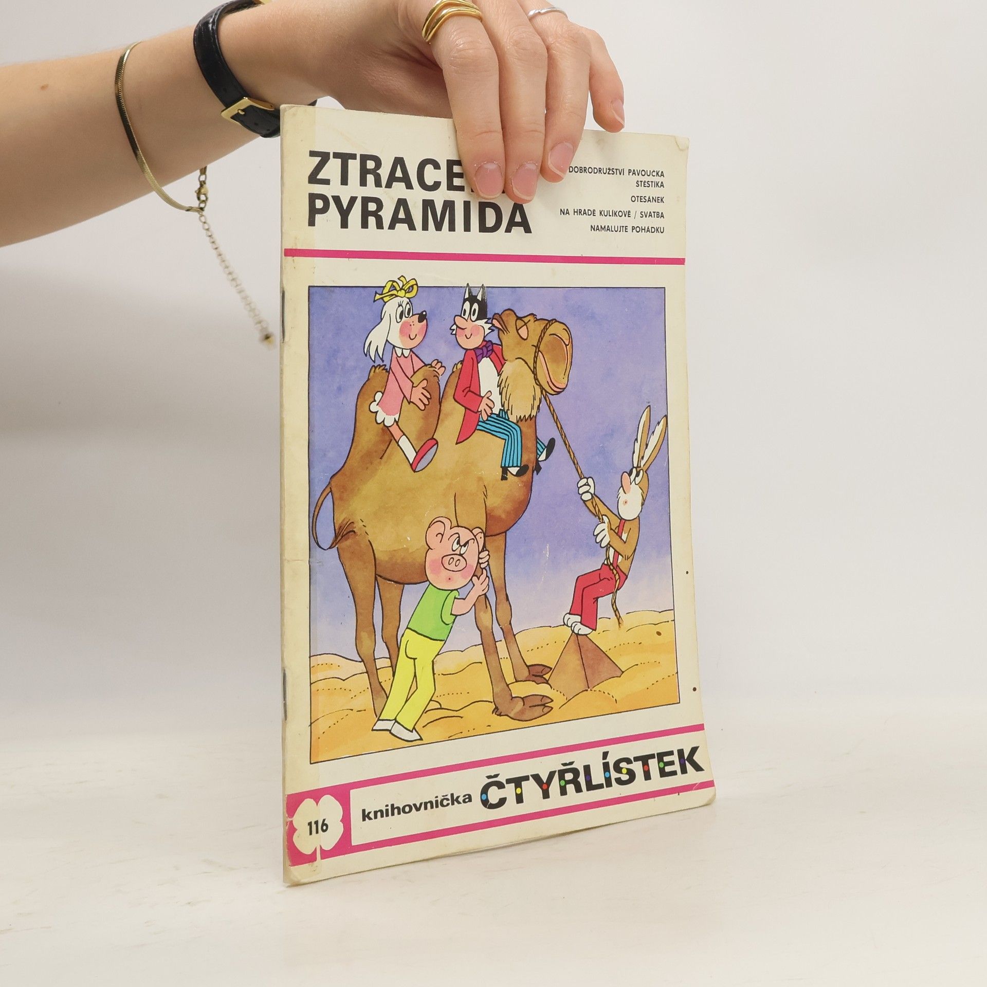 Jaroslav Němeček Čtyřlístek 116. Ztracená pyramida