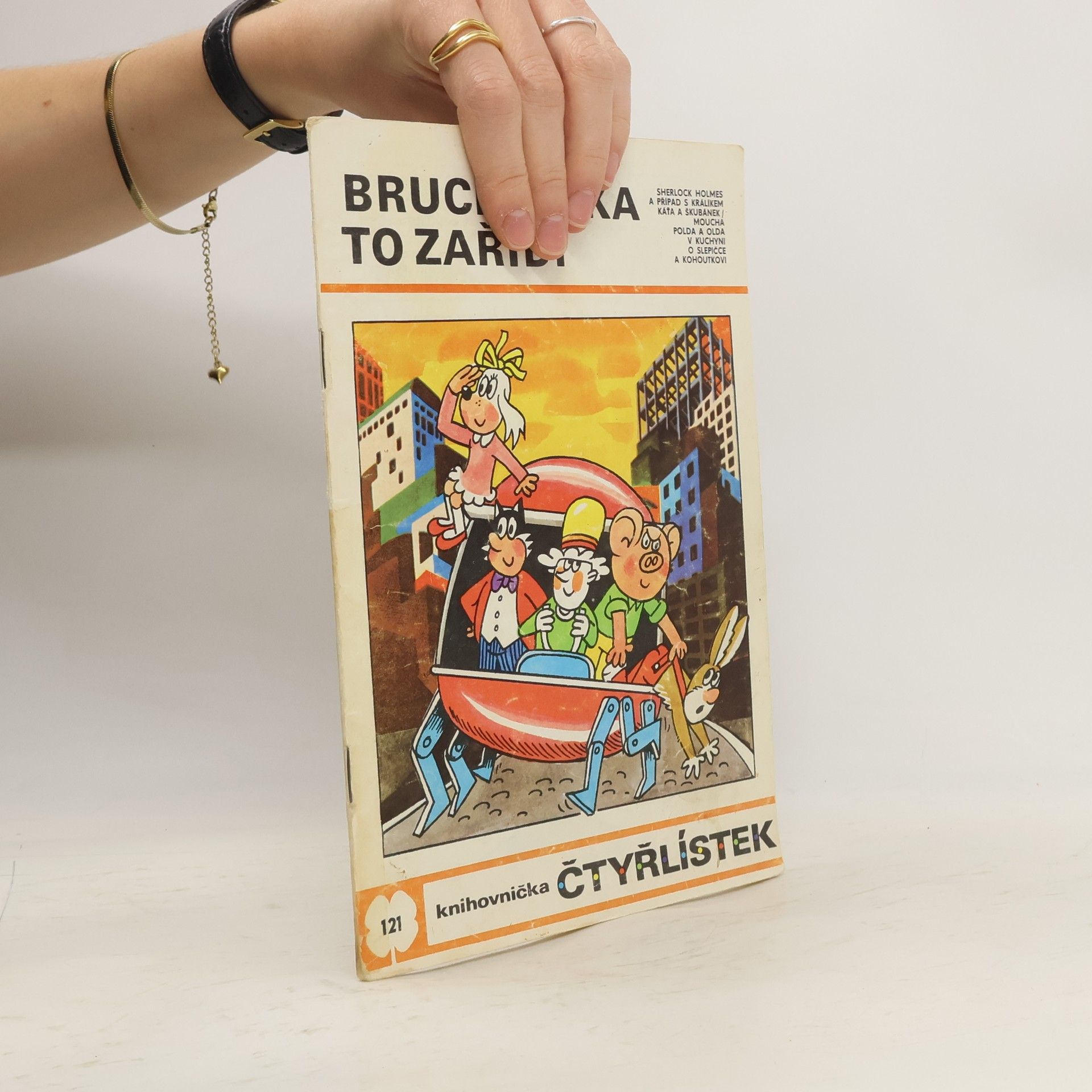 Jaroslav Němeček Čtyřlístek 121. Bruchnička to zařídí