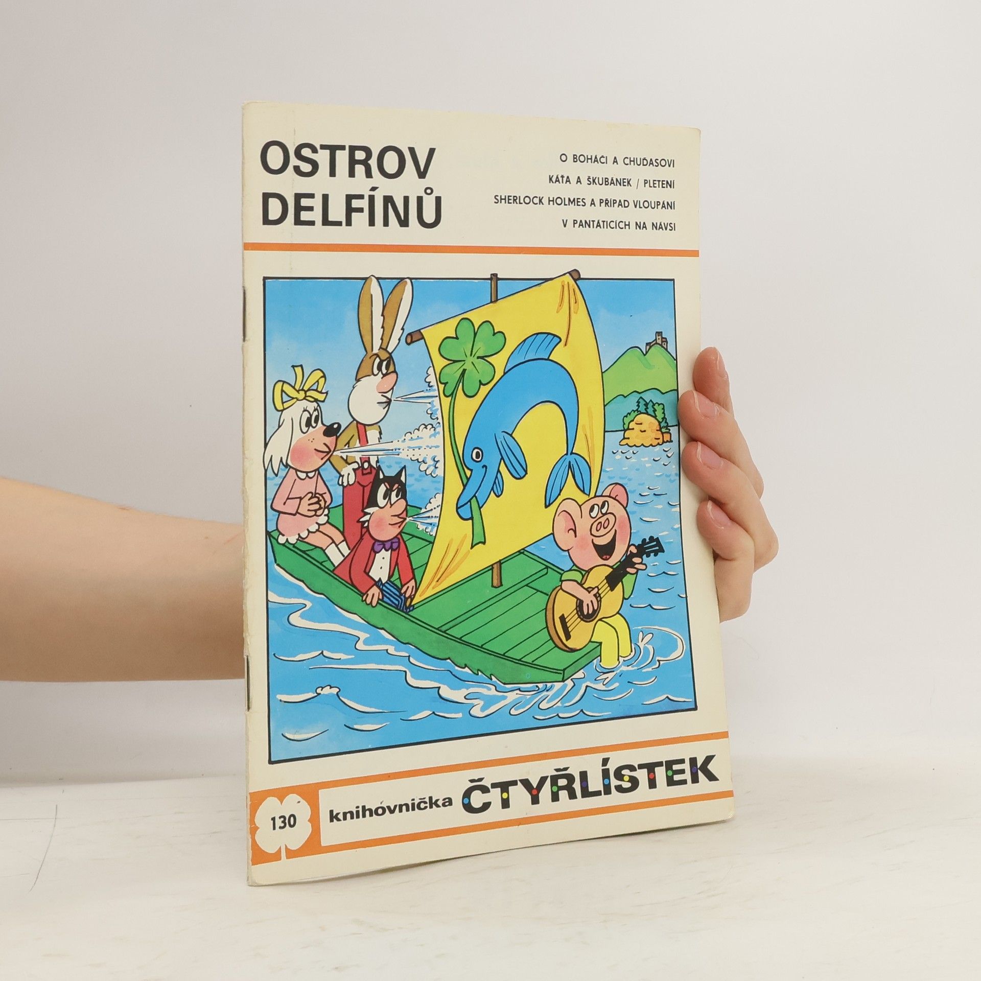 Ljuba Štíplová Čtyřlístek 130. Ostrov delfínů