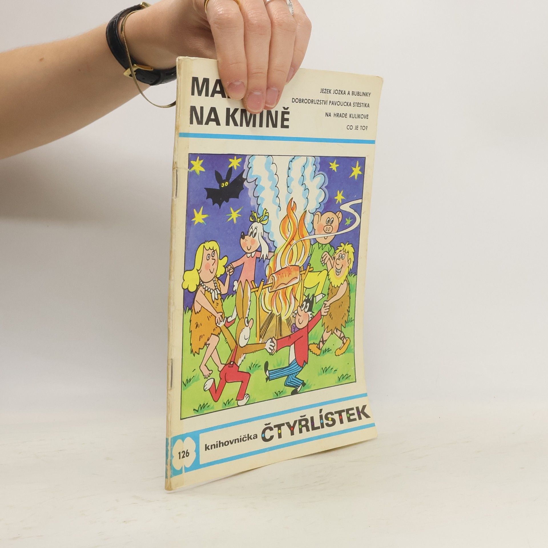 Ljuba Štíplová Čtyřlístek 126. Mamut na kmíně