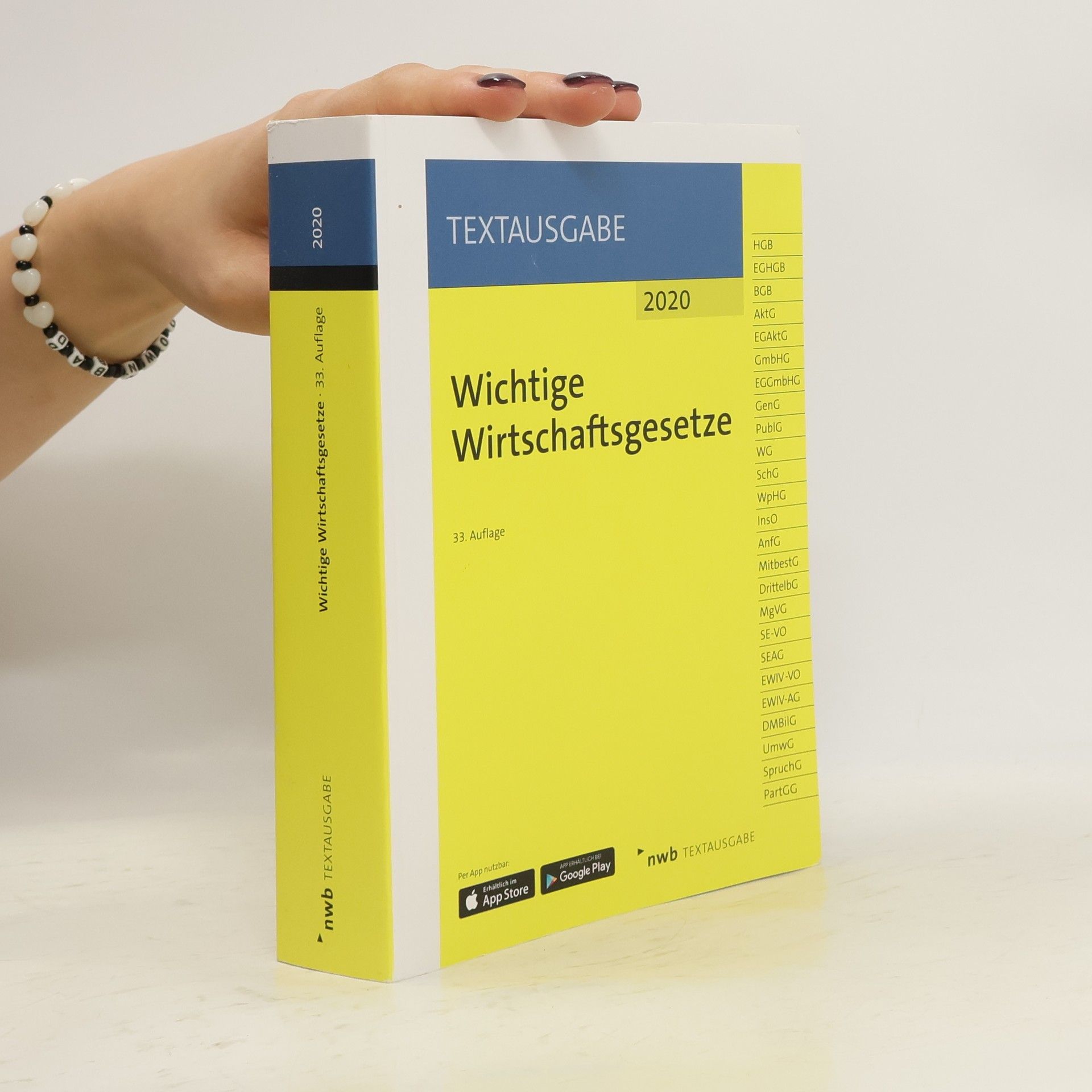 NWB NWB Gesetzesredaktion Wichtige Wirtschaftsgesetze