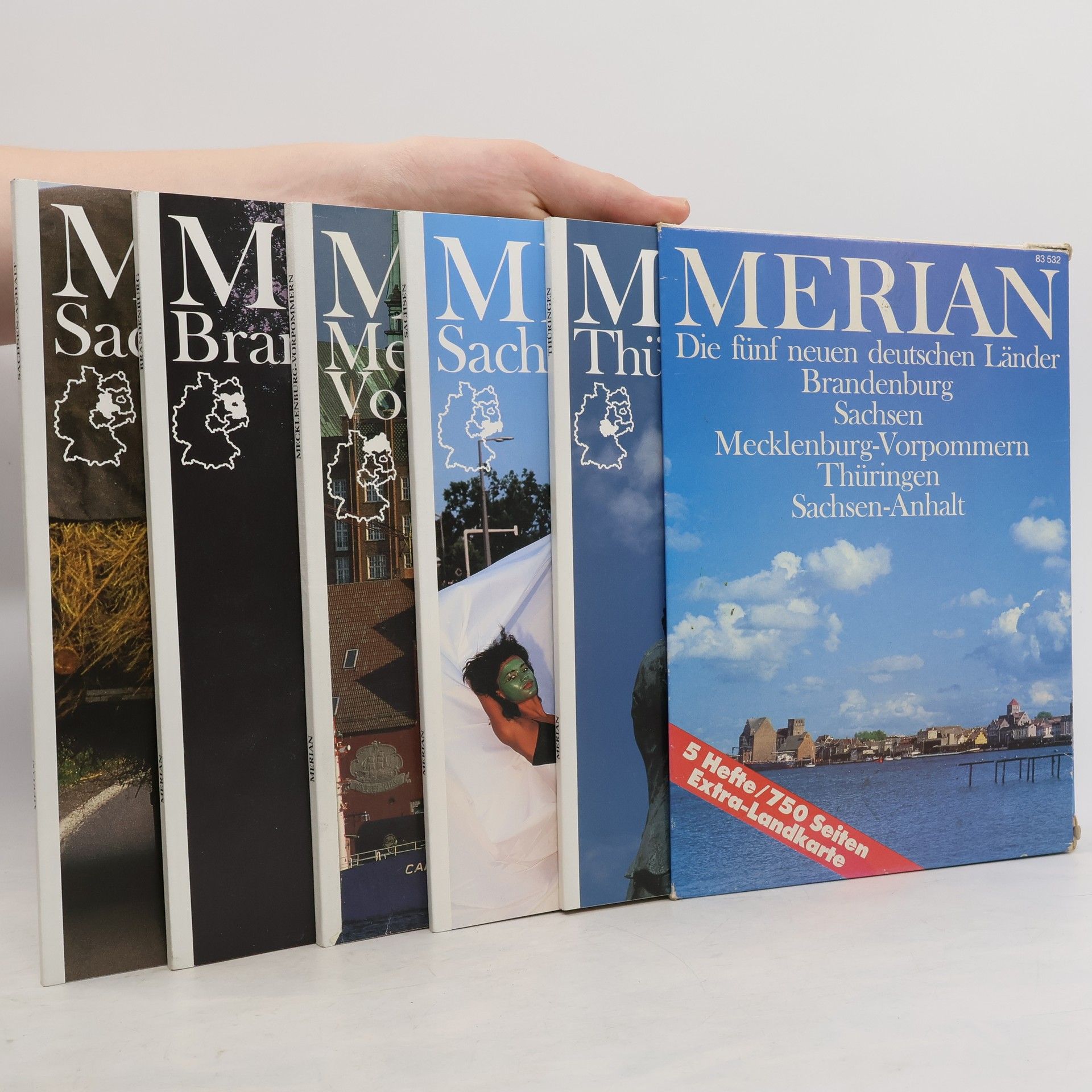 Collectif d'auteurs Merian. Die fünf neuen deutschen Länder