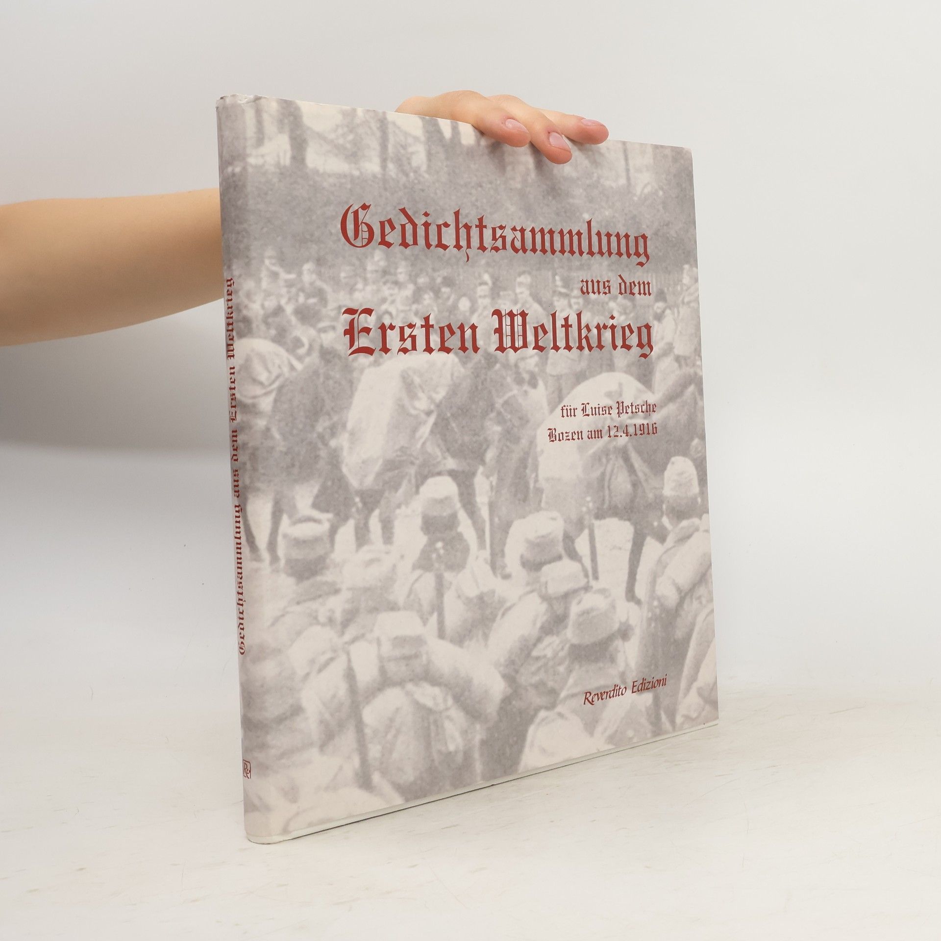 Kolektív autorov Gedichtsammlung aus dem Ersten Weltkrieg