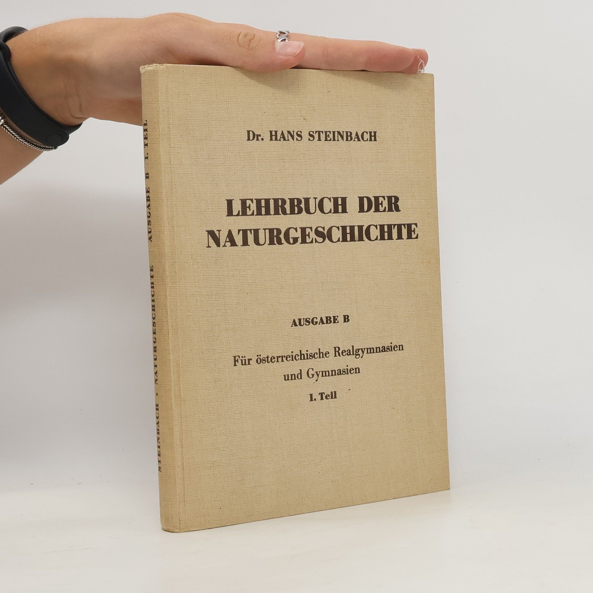 Lehrbuch der Naturgeschichte I. Teil