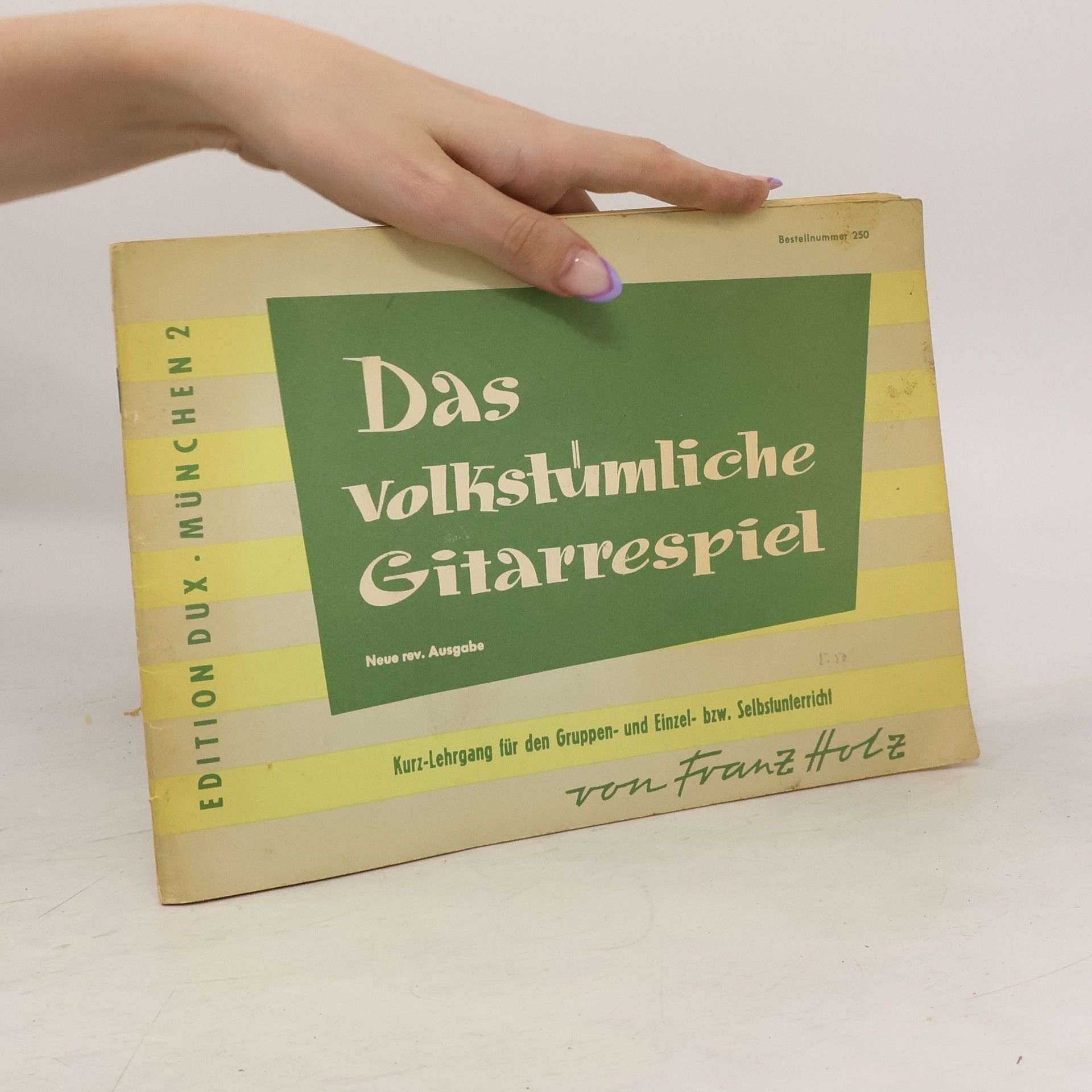 Autorenkollektiv Das Volkstümliche Gitarrenspiel