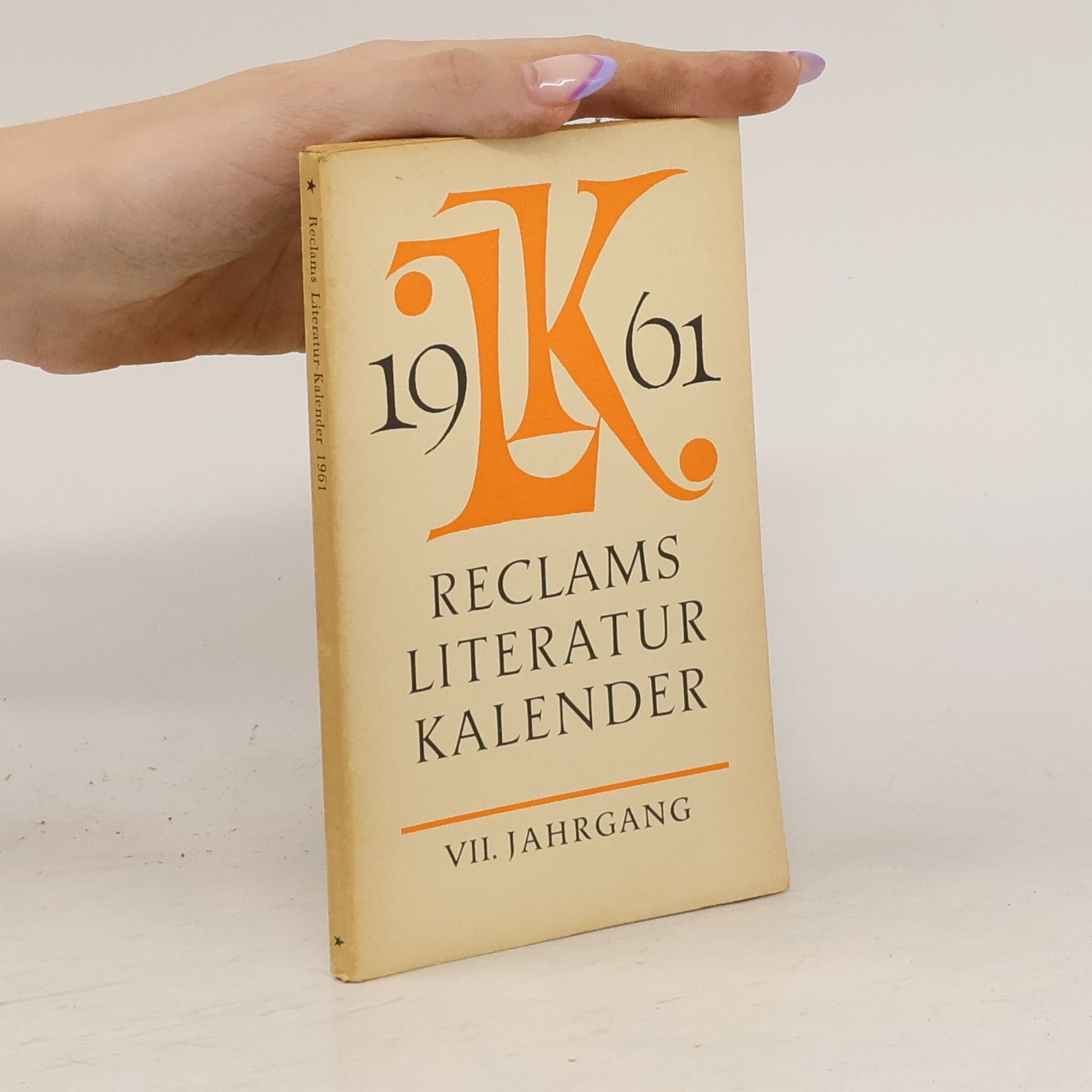 Auteurscollectief Reclams Literatur-Kalender 1961