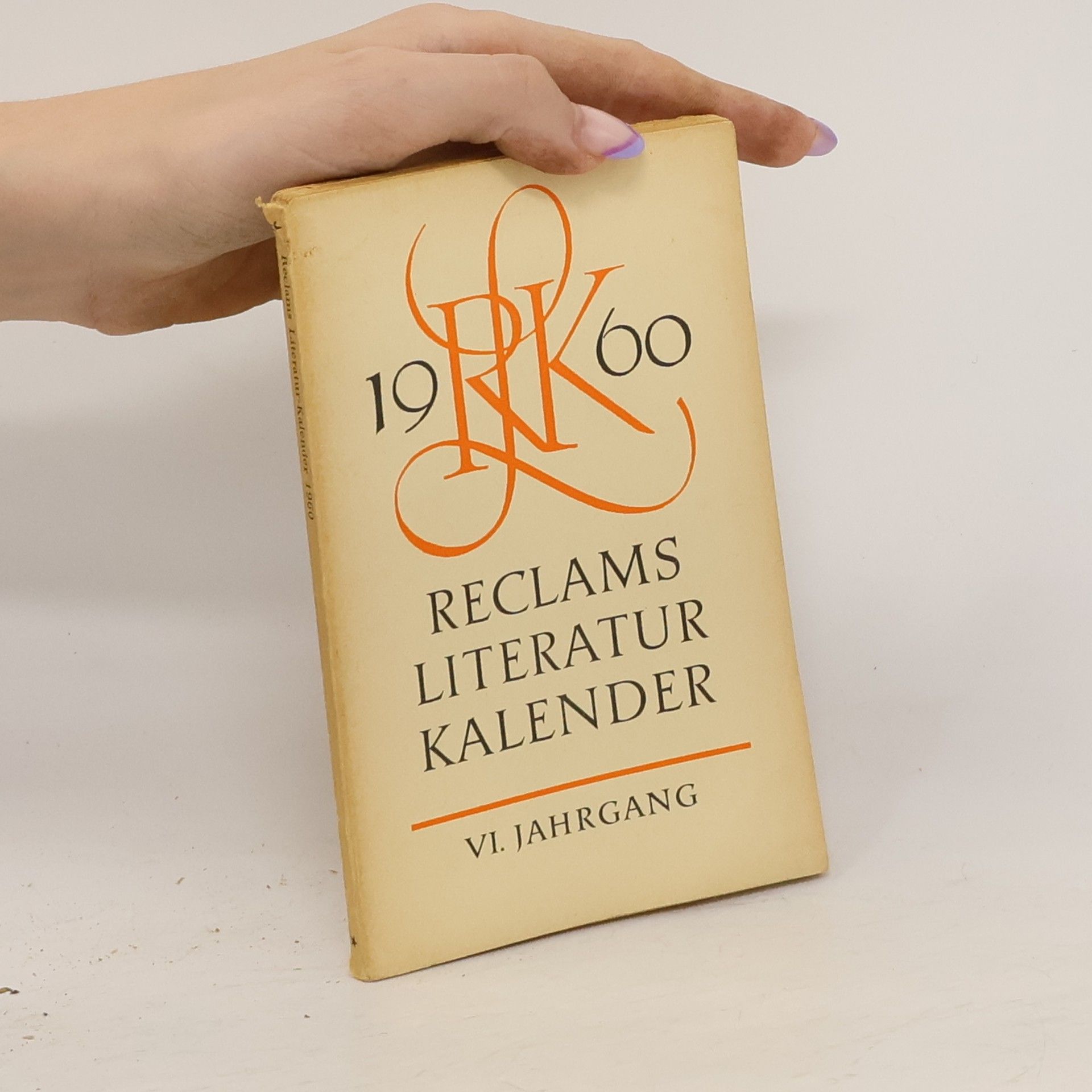 Collectif d'auteurs Reclams Literatur-Kalender 1960