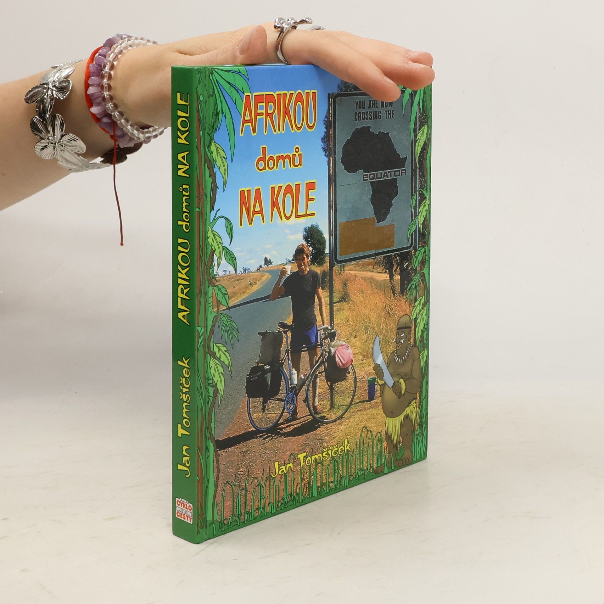 Jan Tomšíček Afrikou domů na kole