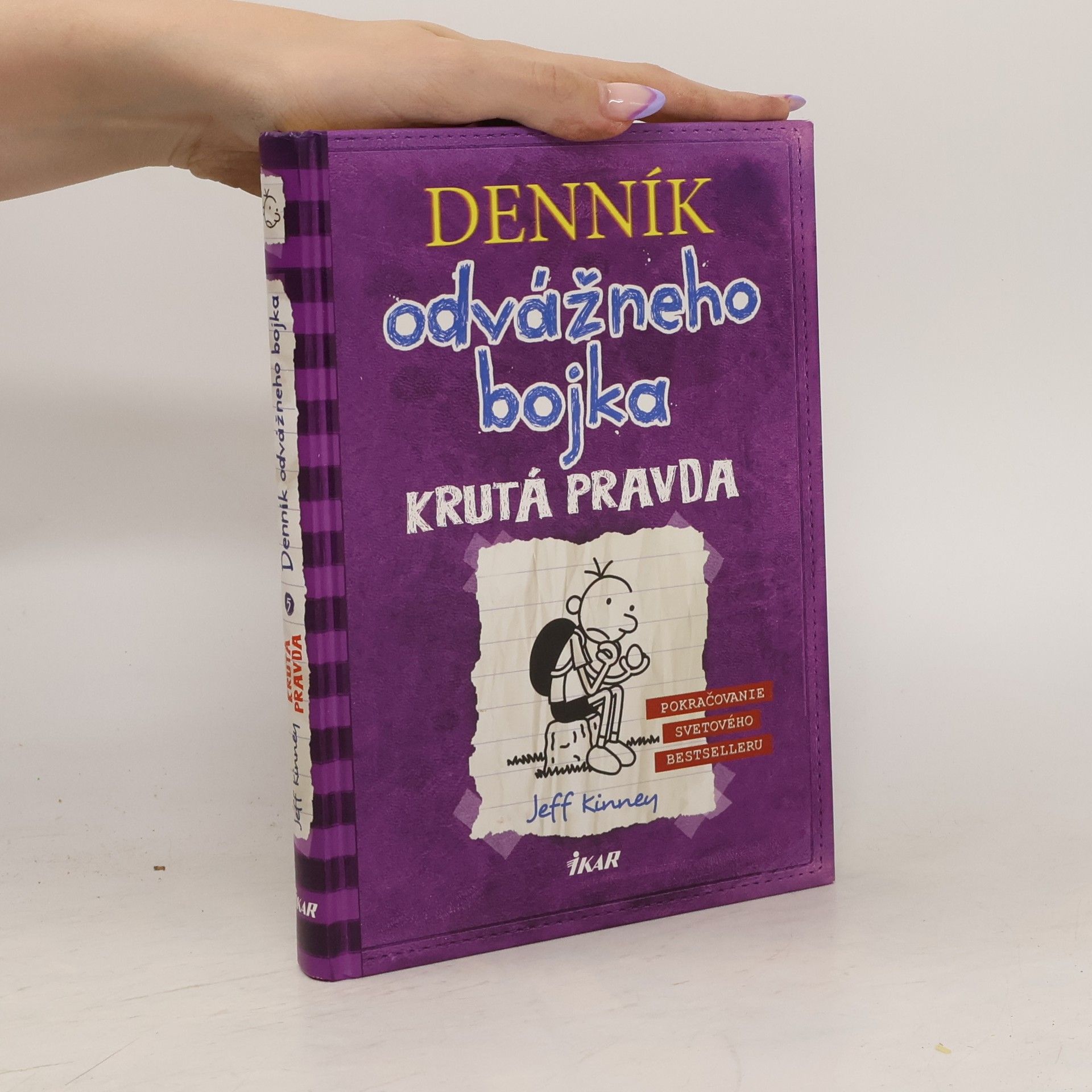Jeff Kinney Denník odvážneho bojka 5. Krutá pravda