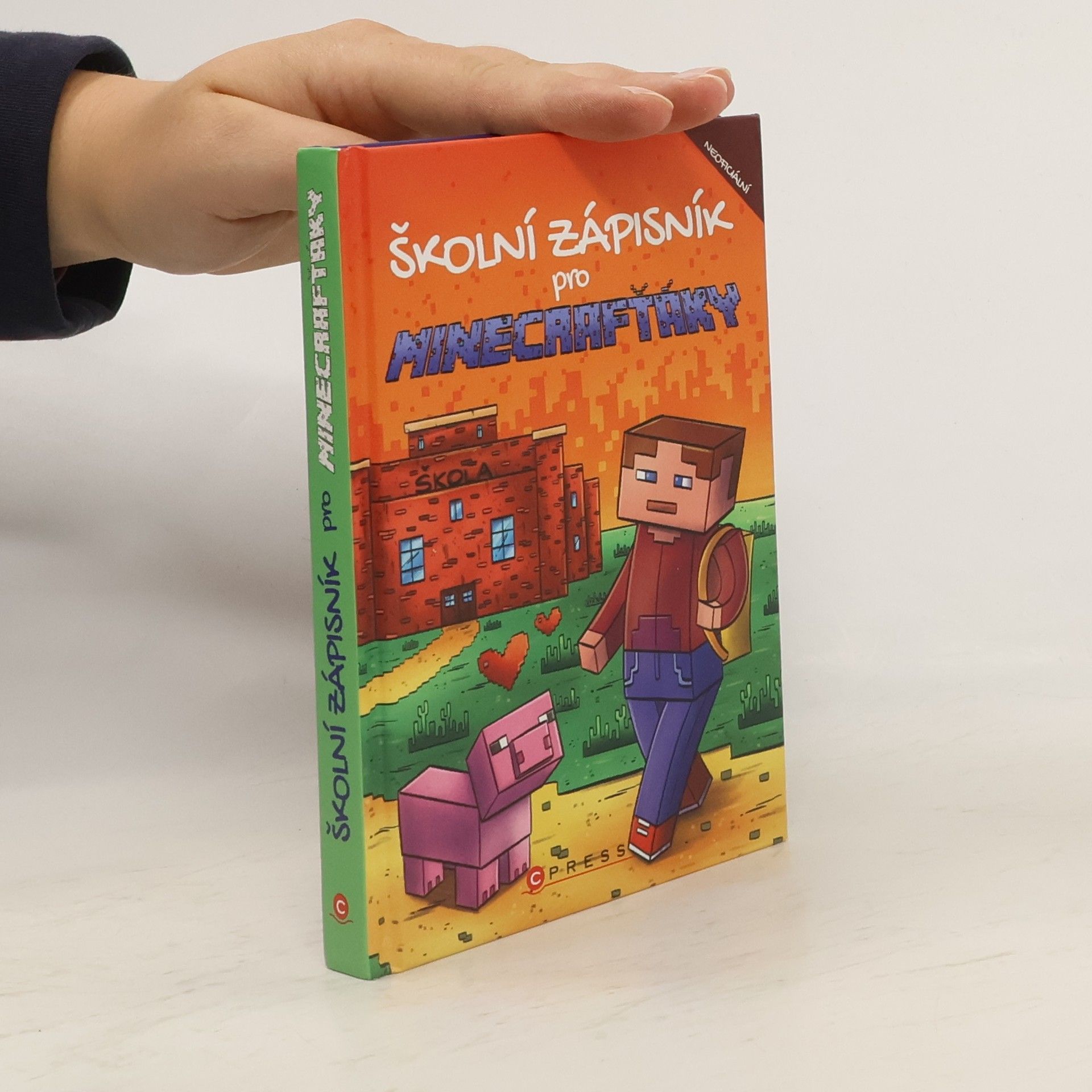 Michaela Bystrá-Radvanová Školní zápisník pro Minecrafťáky