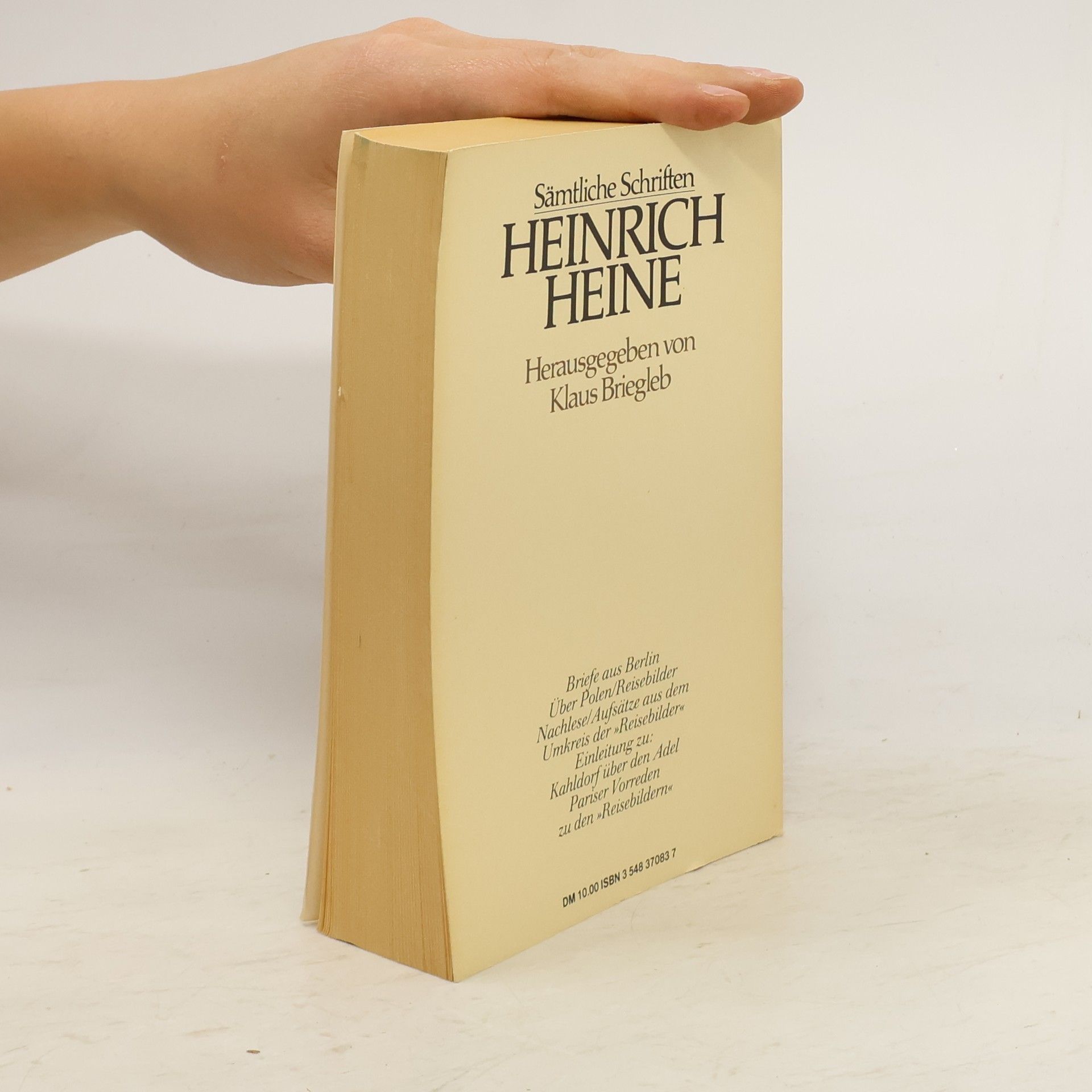 Heinrich Heine Schriften. Bd. 3 : 1822-1831