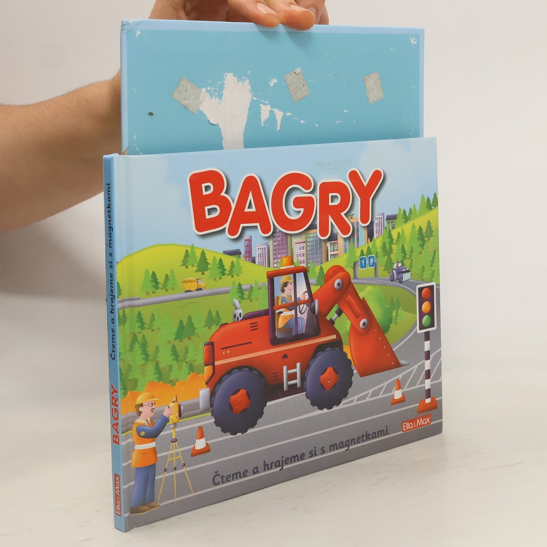 Bagry : čteme a hrajeme si s magnetkami