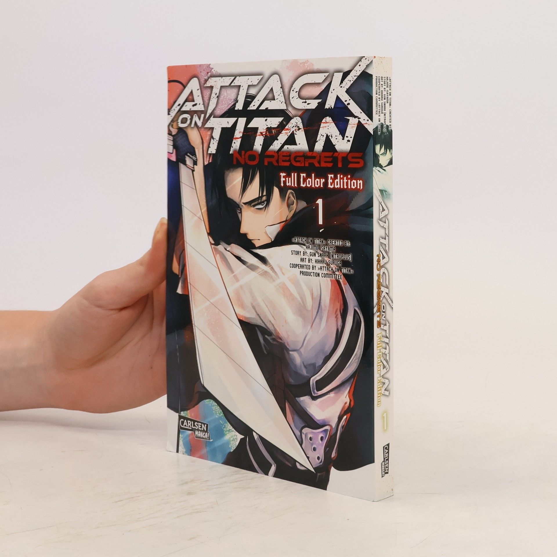 Hajime Isayama Attack on Titan. No Regrets 1