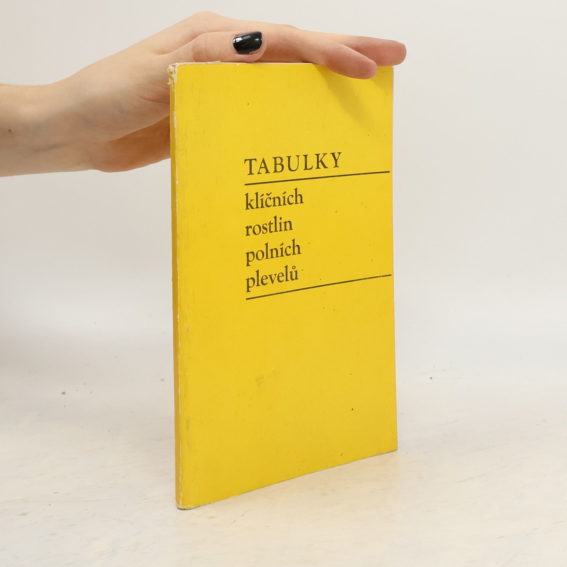 D.C. van Dord Tabulky klíčních rostlin polních plevelů