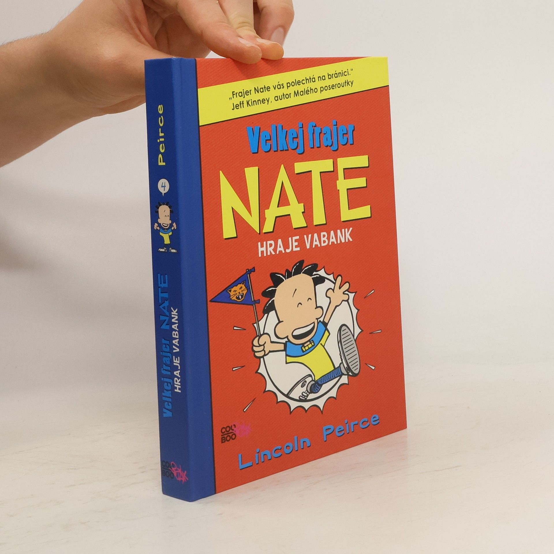 Lincoln Peirce Velkej frajer Nate hraje vabank