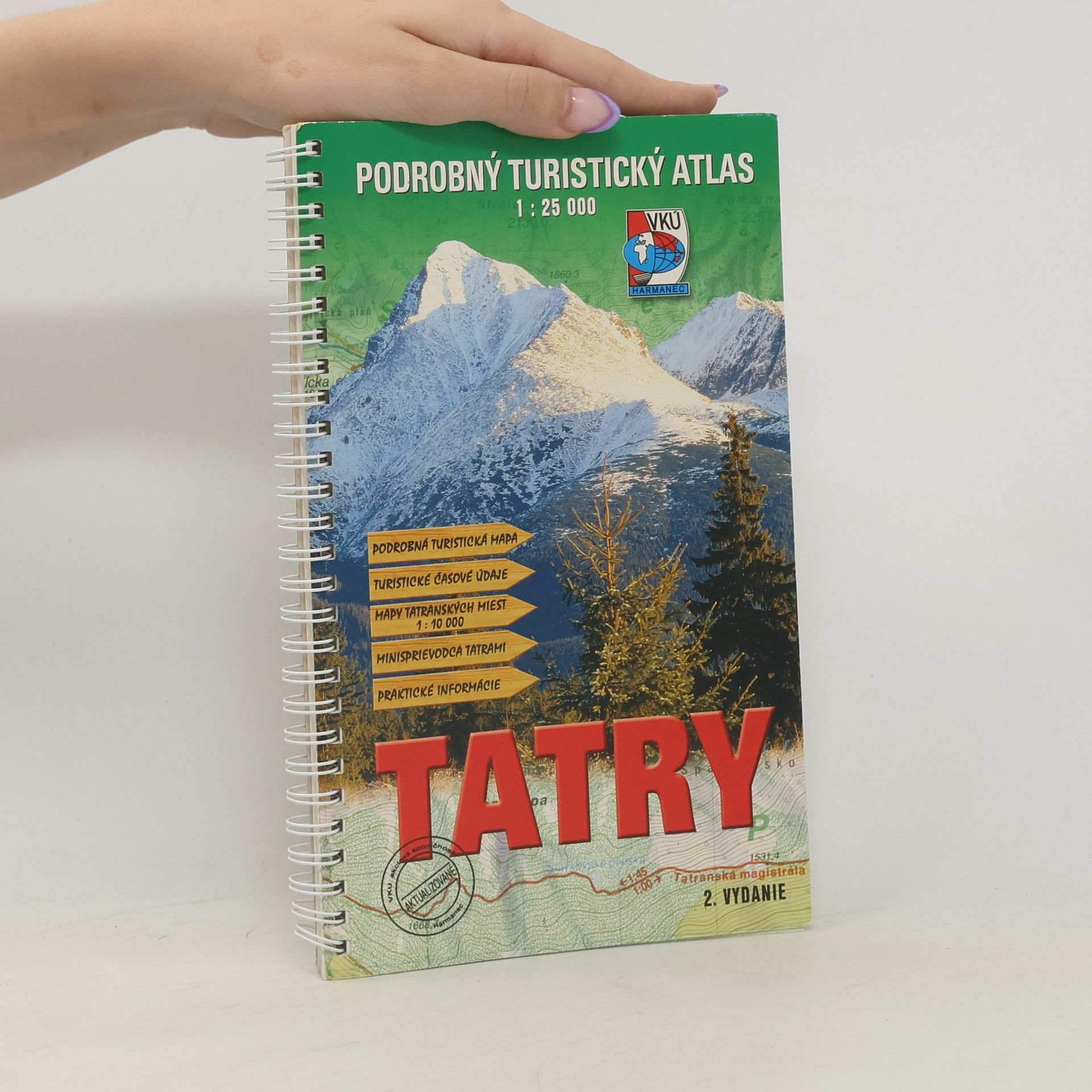 Various authors Tatry - podrobný turistický atlas