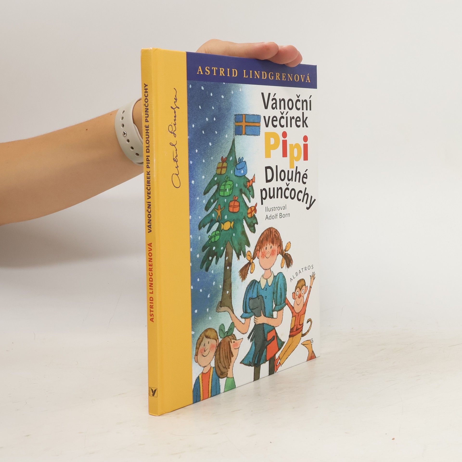 Astrid Lindgren Vánoční večírek Pipi Dlouhé punčochy