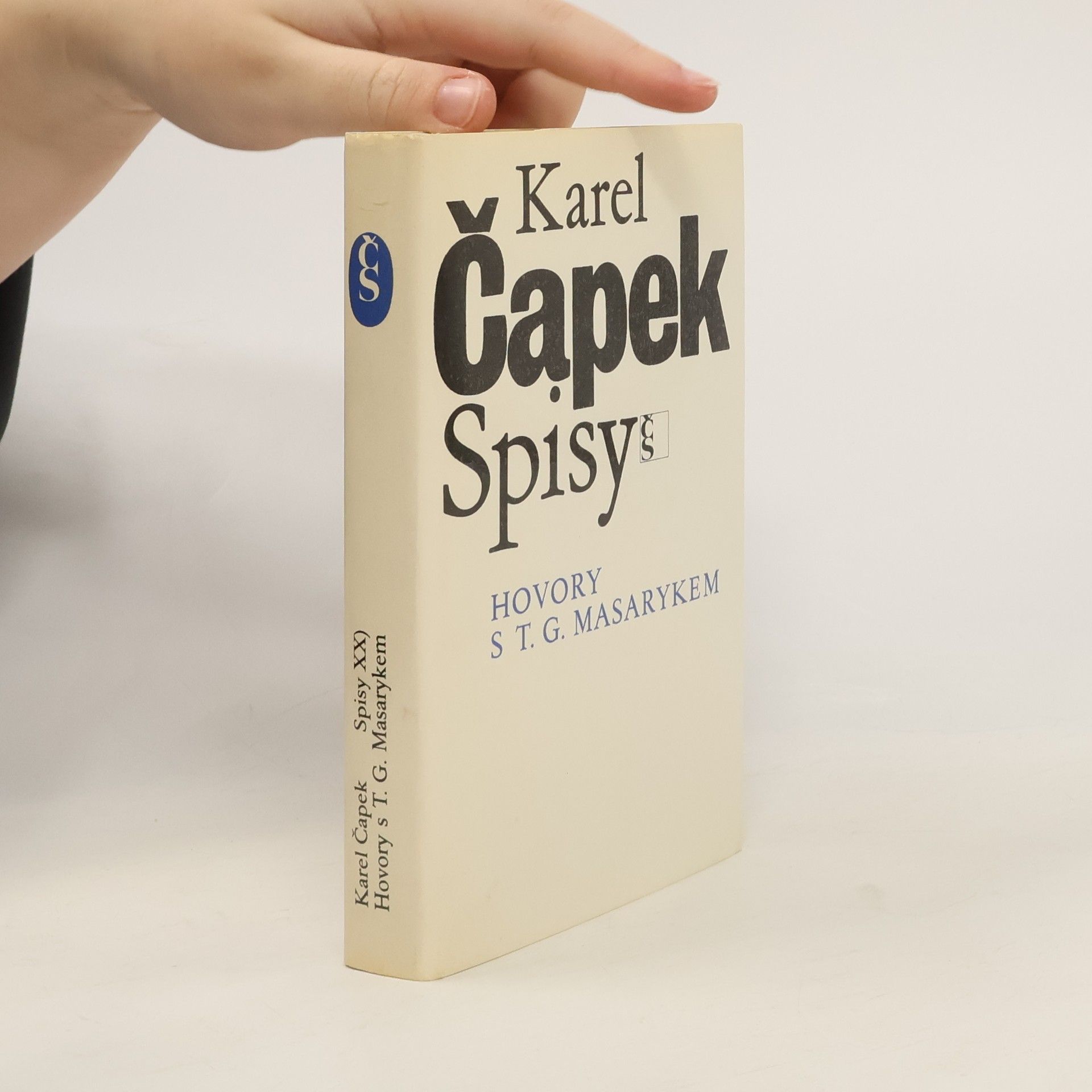 Karel Čapek Hovory s T. G. Masarykem