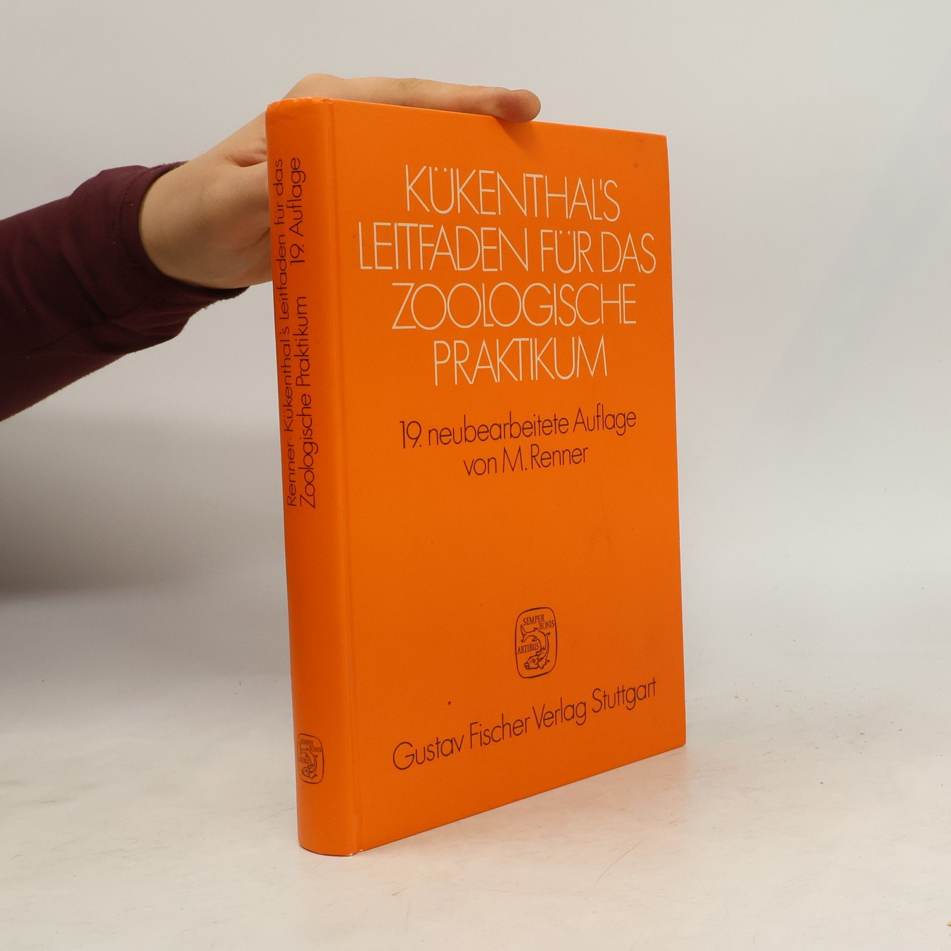 Maximilian Renner Kükenthal's Leitfaden für das zoologische Praktikum