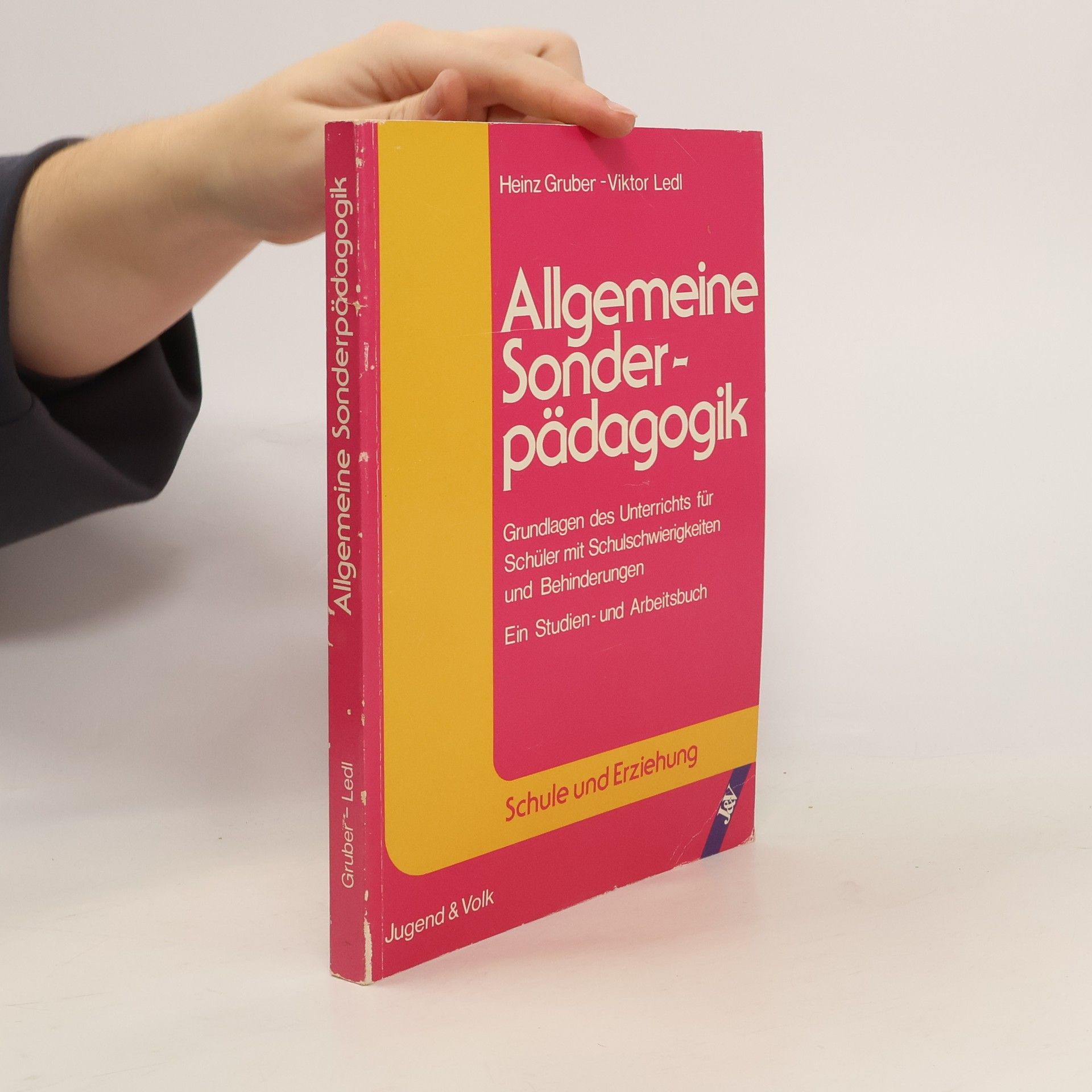 Karl-Heinz Gruber Allgemeine Sonderpädagogik : Grundlagen des Unterrichts für Schüler mit Schulschwierigkeiten und Behinderungen : ein Studien und Arbeitsbuch