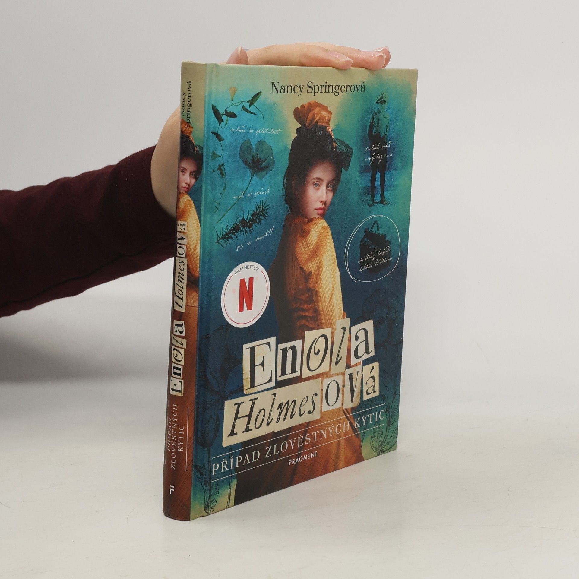 Nancy Springer Případ zlověstných kytic : Enola Holmesová