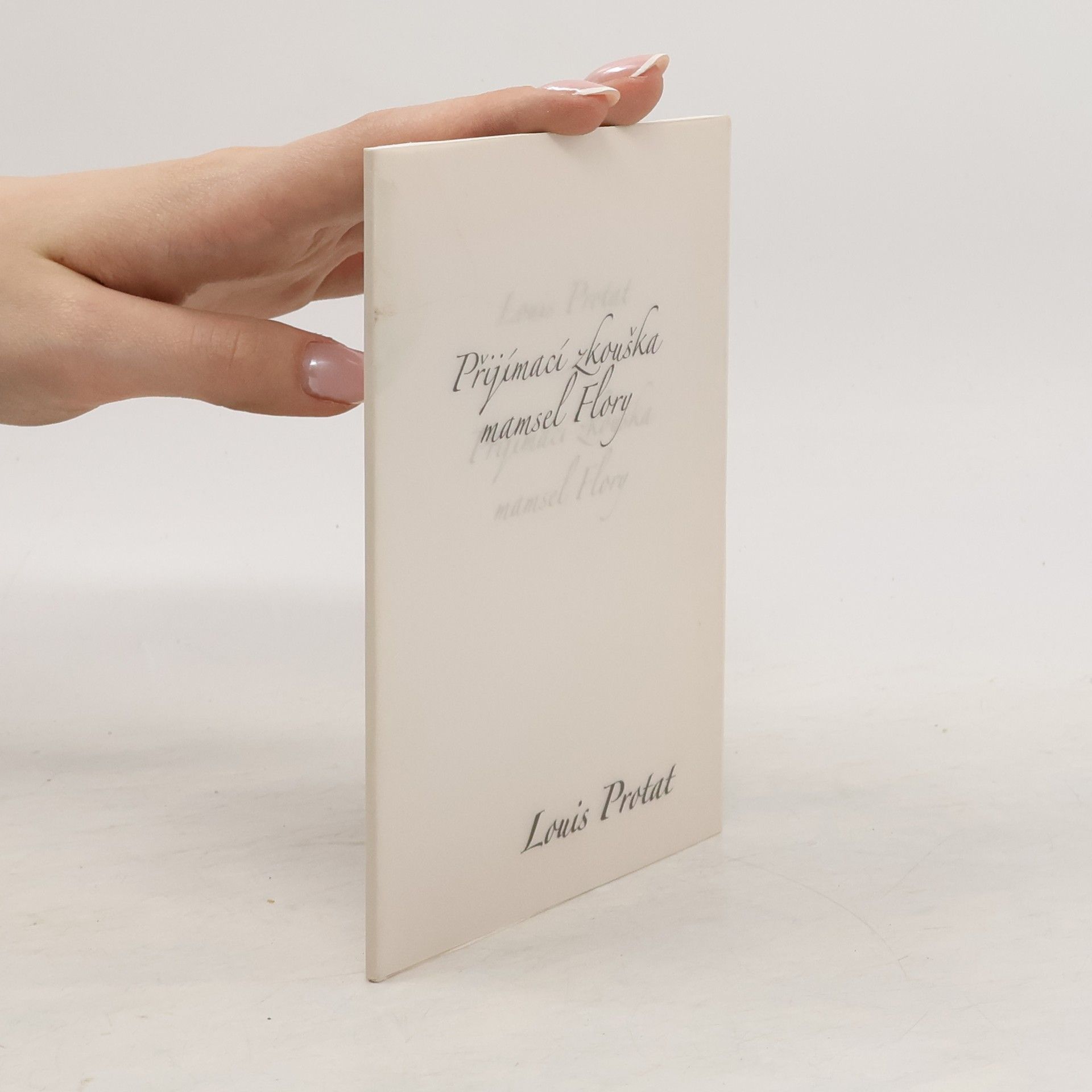 Přijímací zkouška mamsel Flory