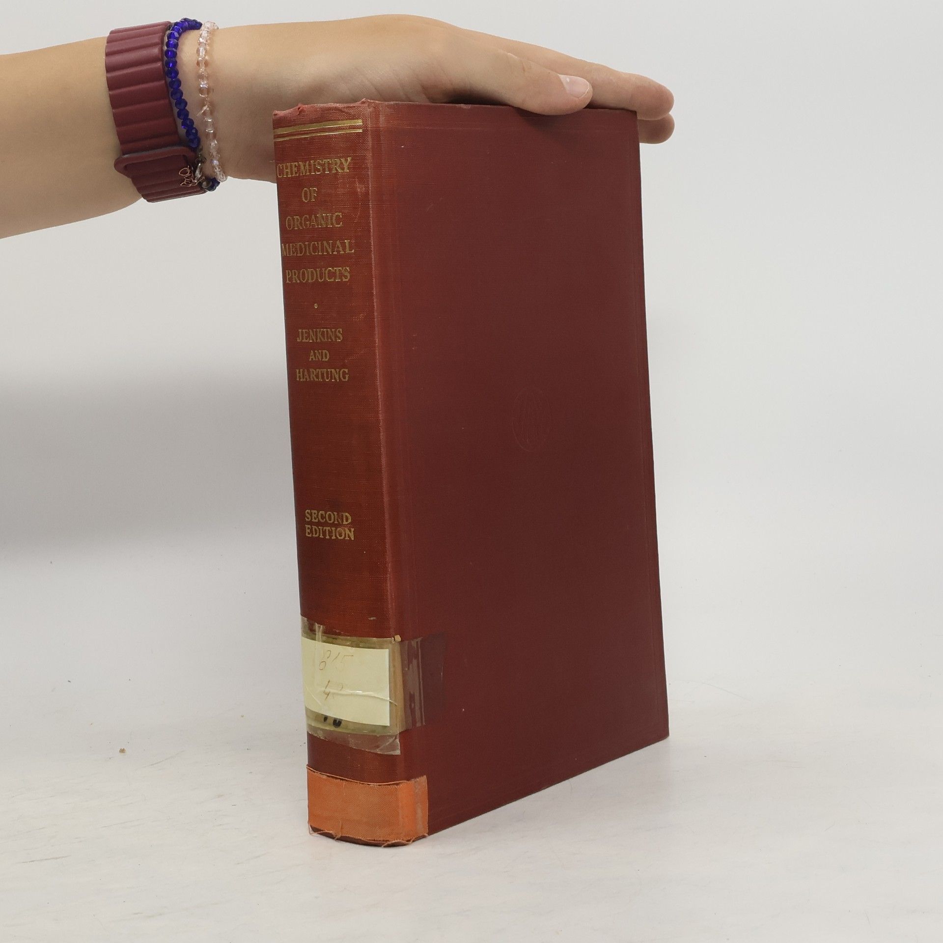 Glenn L. Jenkins The Chemistry of Organic Medicinal Products