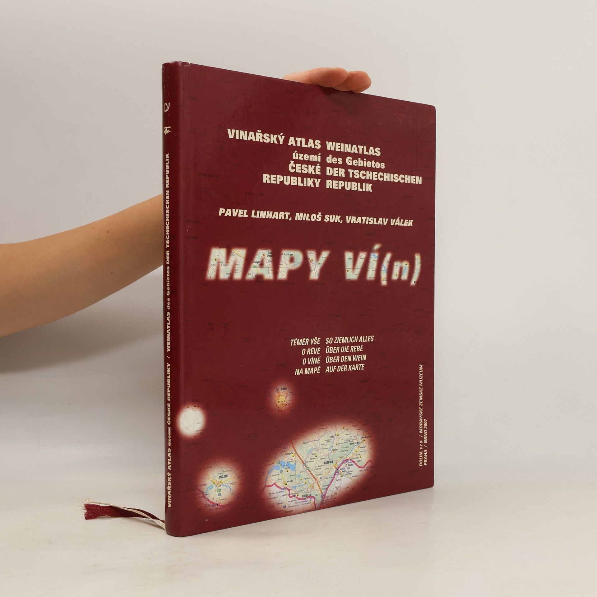 Vinařský atlas území České republiky.