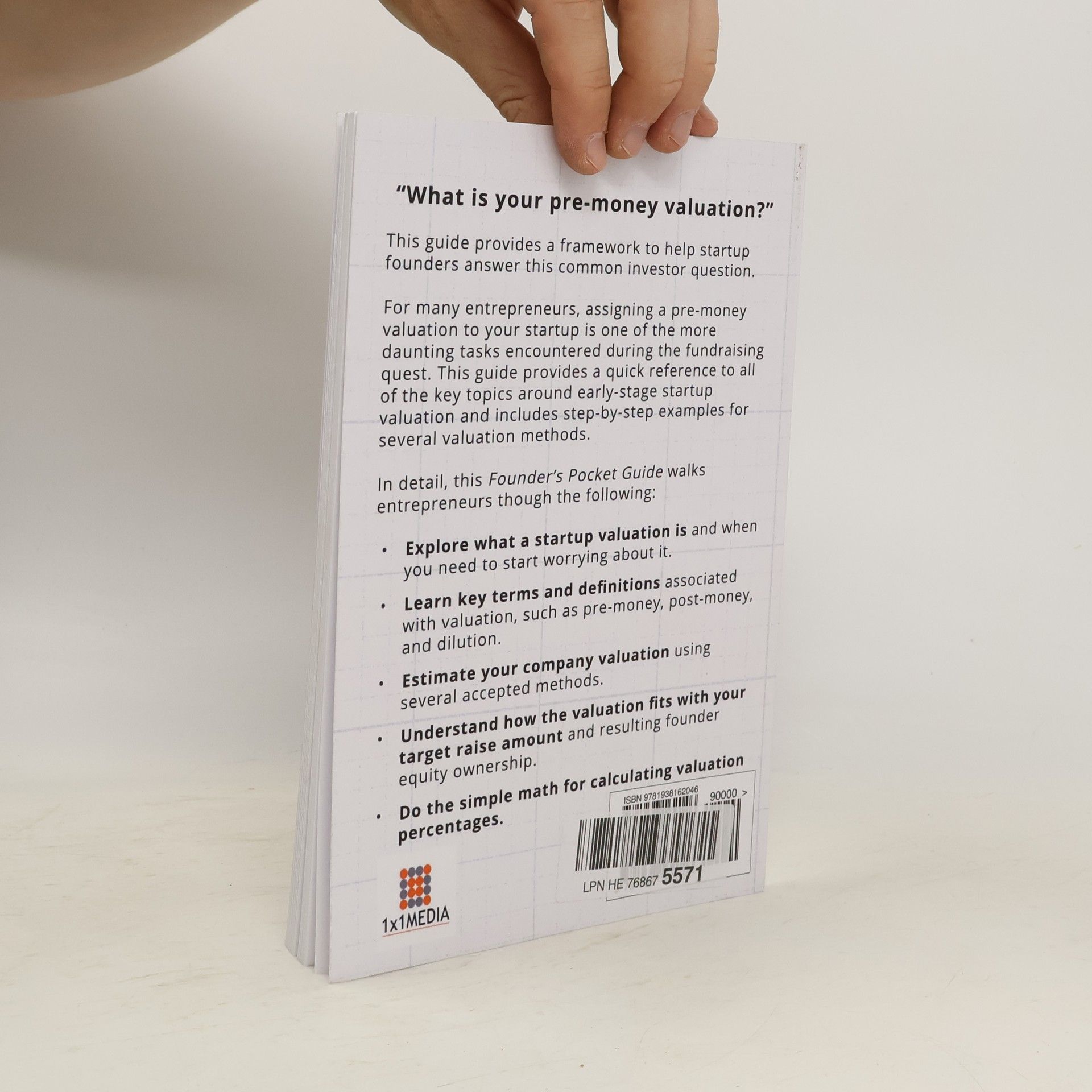 Stephen R. Poland Founder's Pocket Guide: Startup Valuation - 2nd Edition