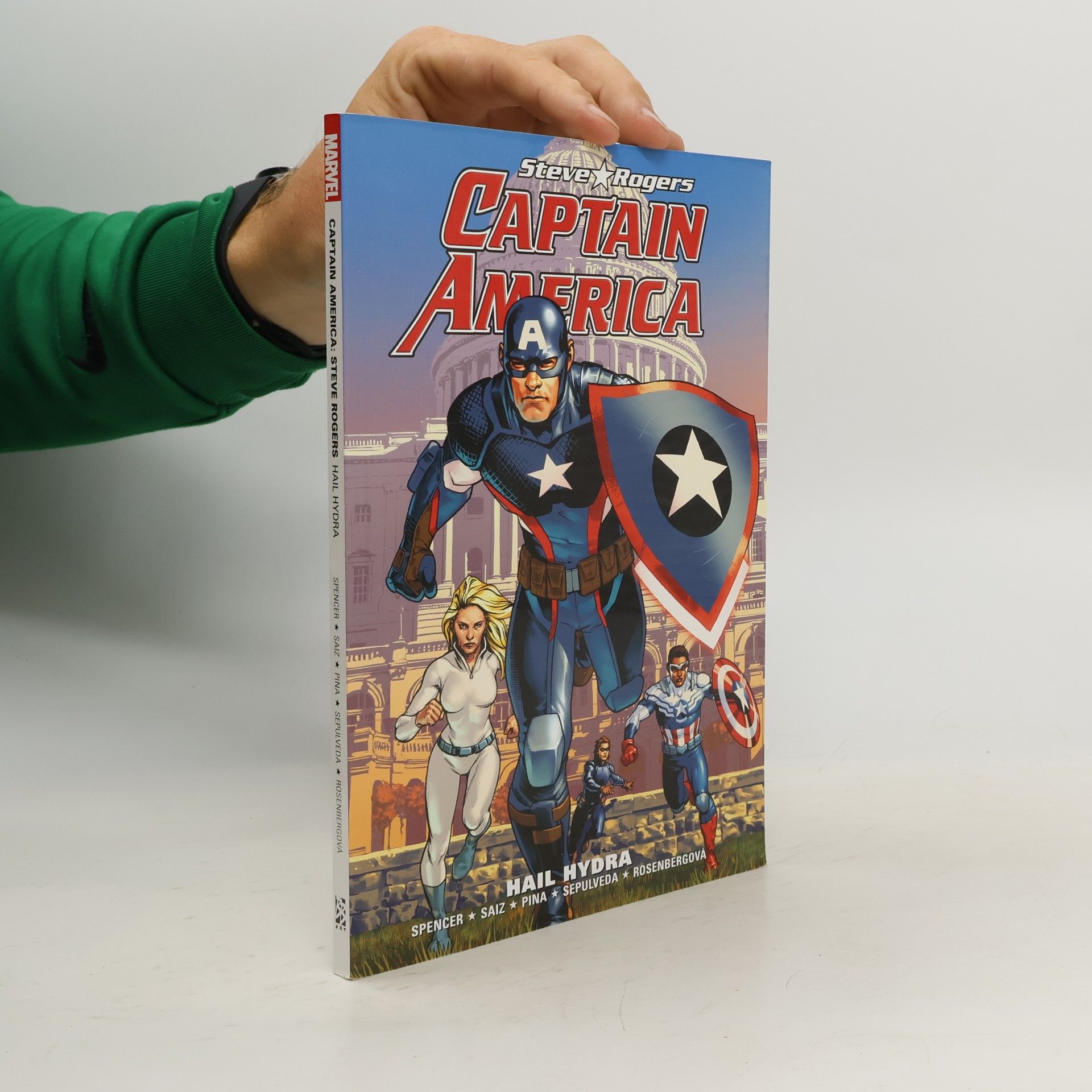 Captain America: Steve Rogers. Hail hydra