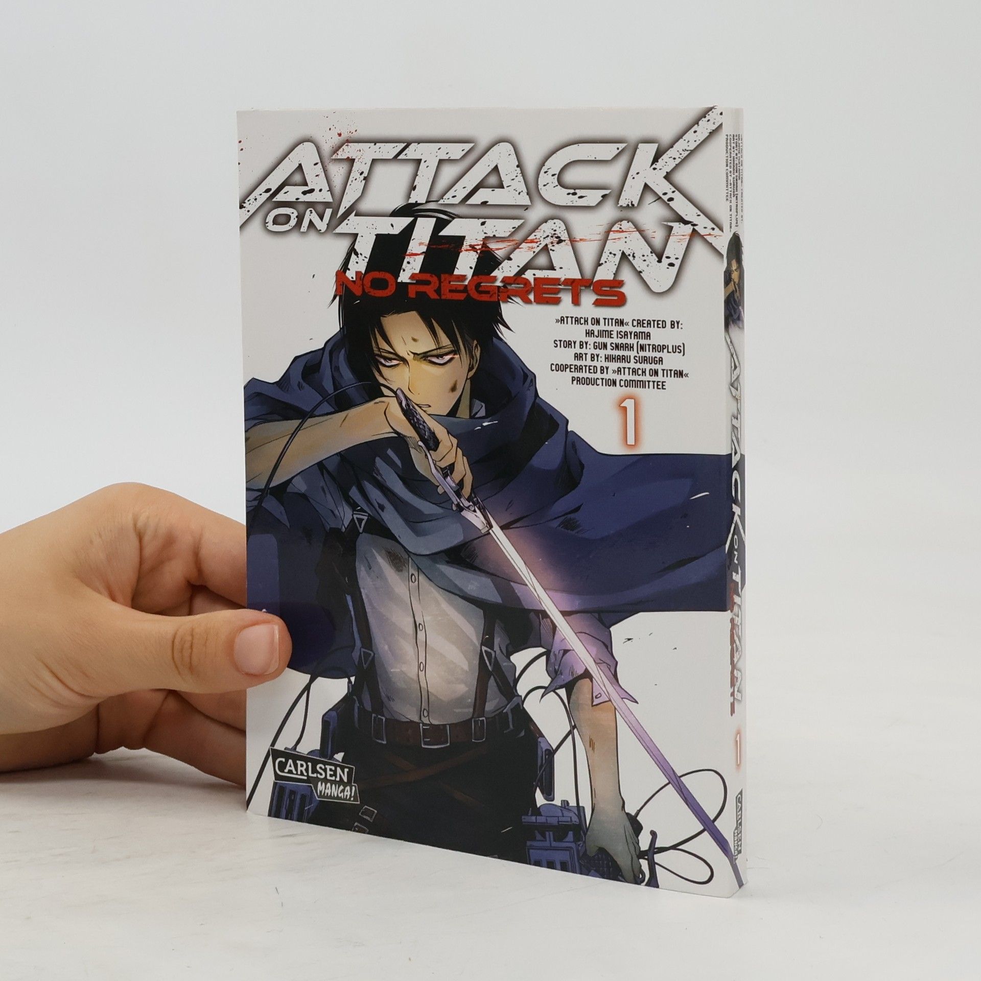 Hajime Isayama Attack on Titan. No Regrets 1